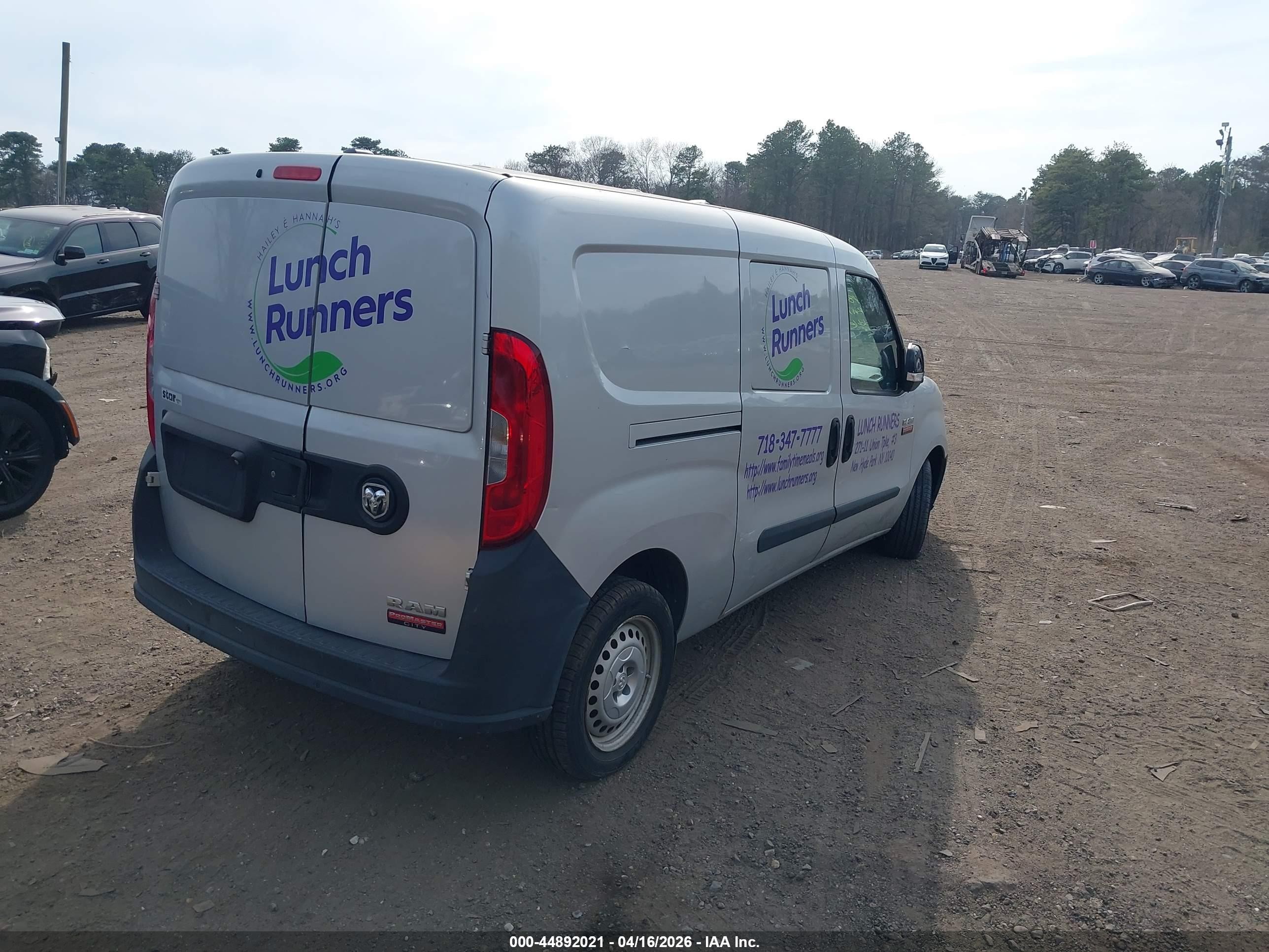 2015 Ram Promaster City Tradesman Silver vin: ZFBERFAT1F6A66415