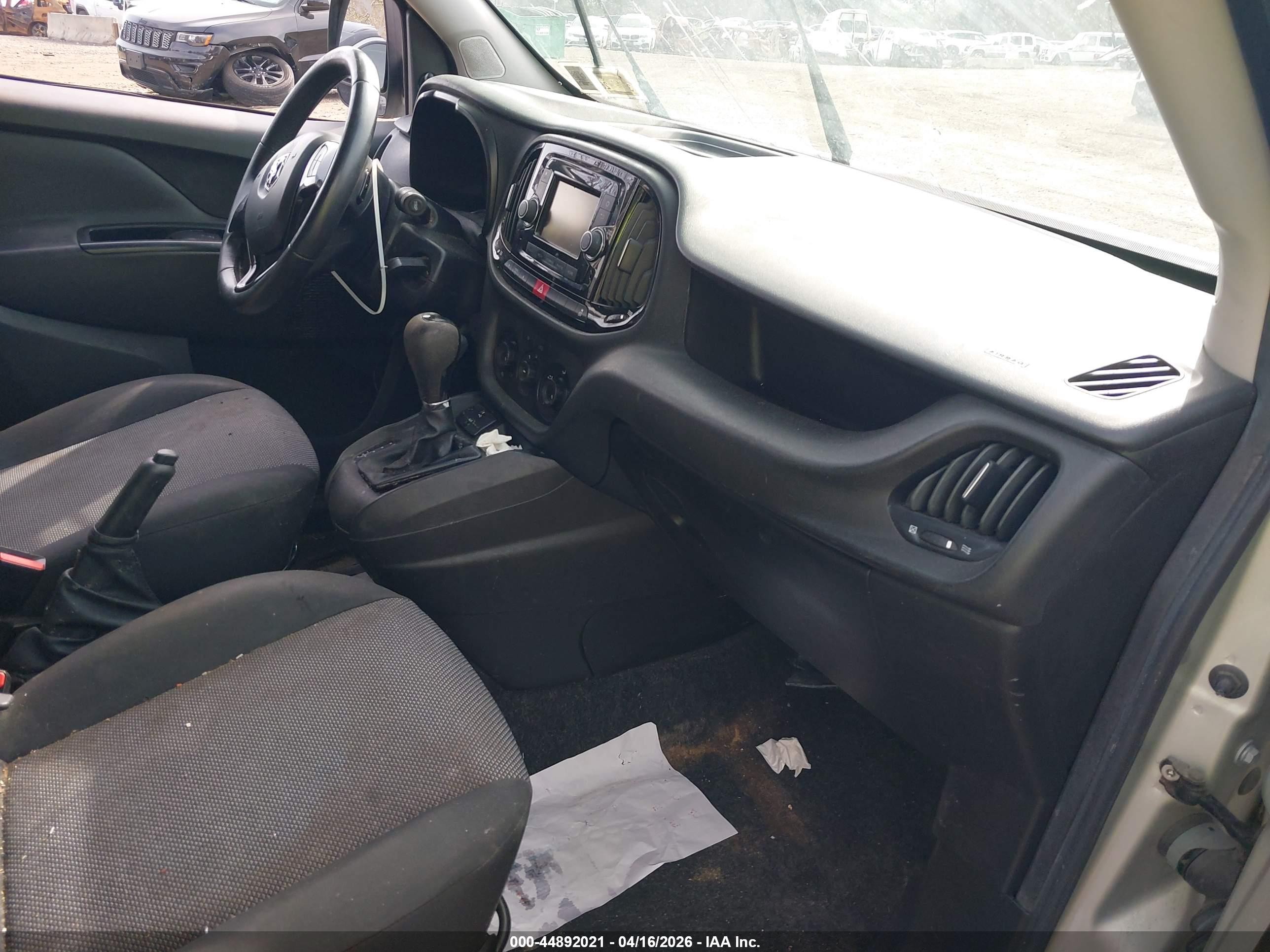 2015 Ram Promaster City Tradesman Silver vin: ZFBERFAT1F6A66415