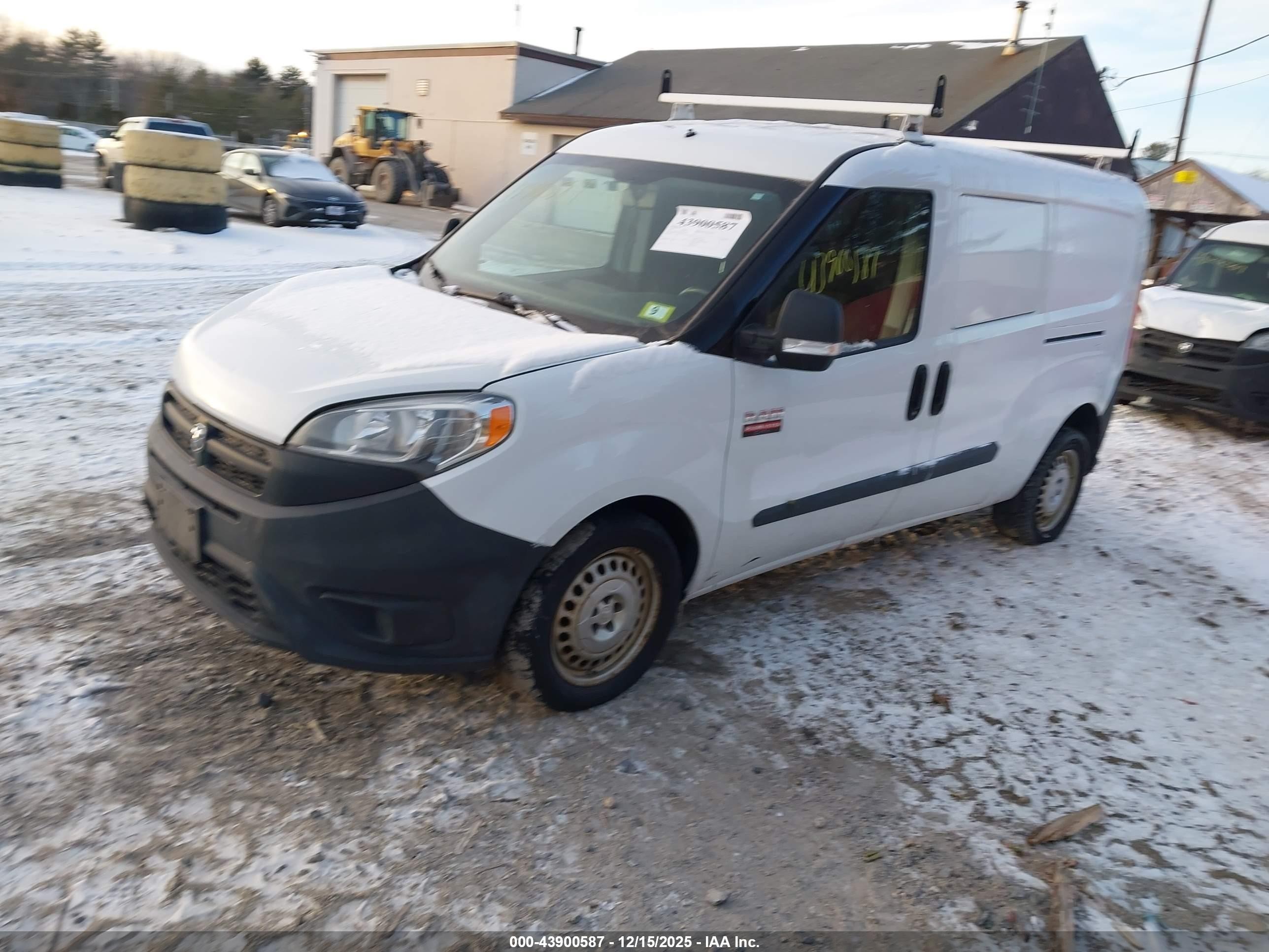 2015 Ram Promaster City Tradesman White vin: ZFBERFAT2F6976796
