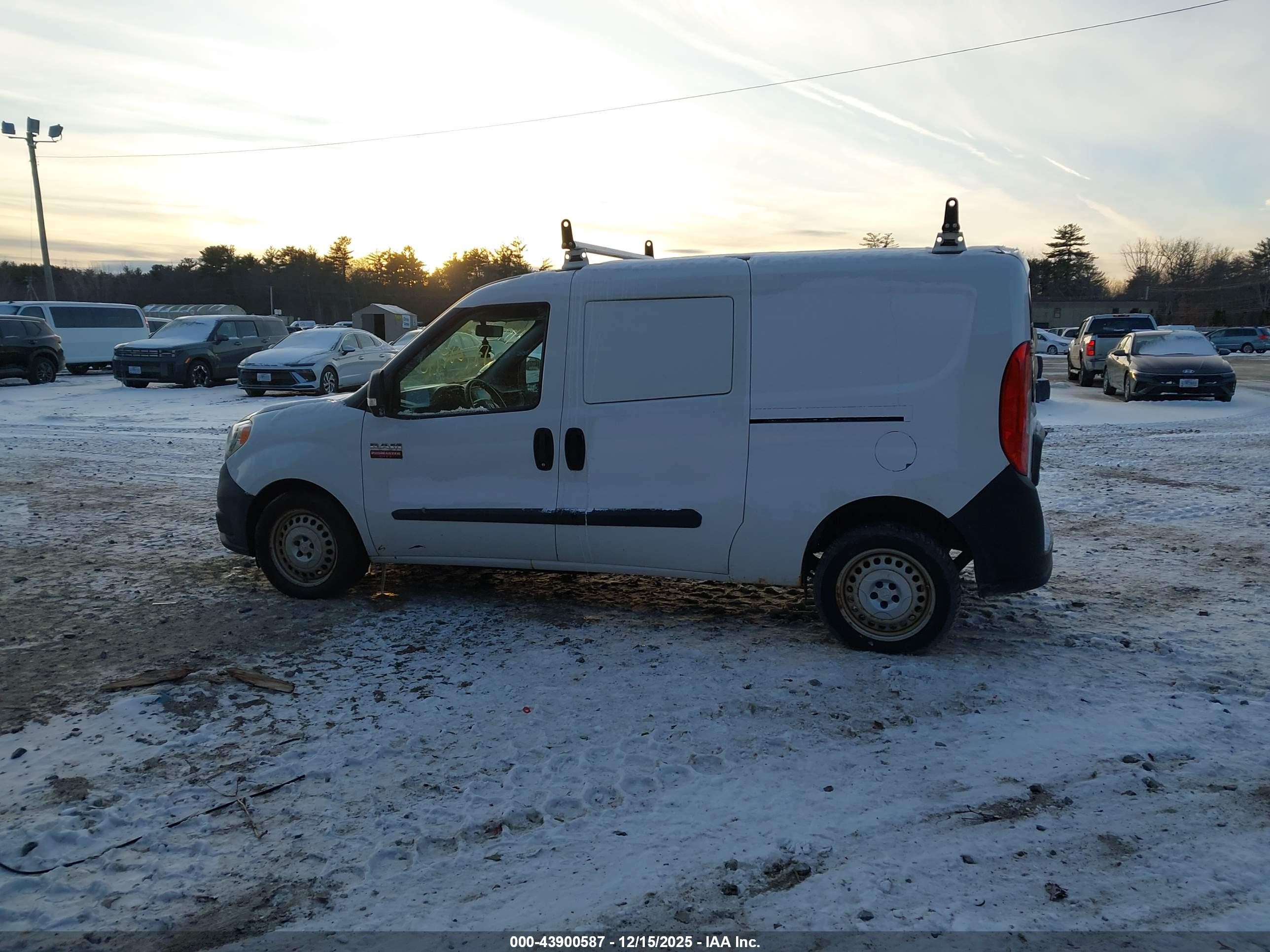 2015 Ram Promaster City Tradesman White vin: ZFBERFAT2F6976796