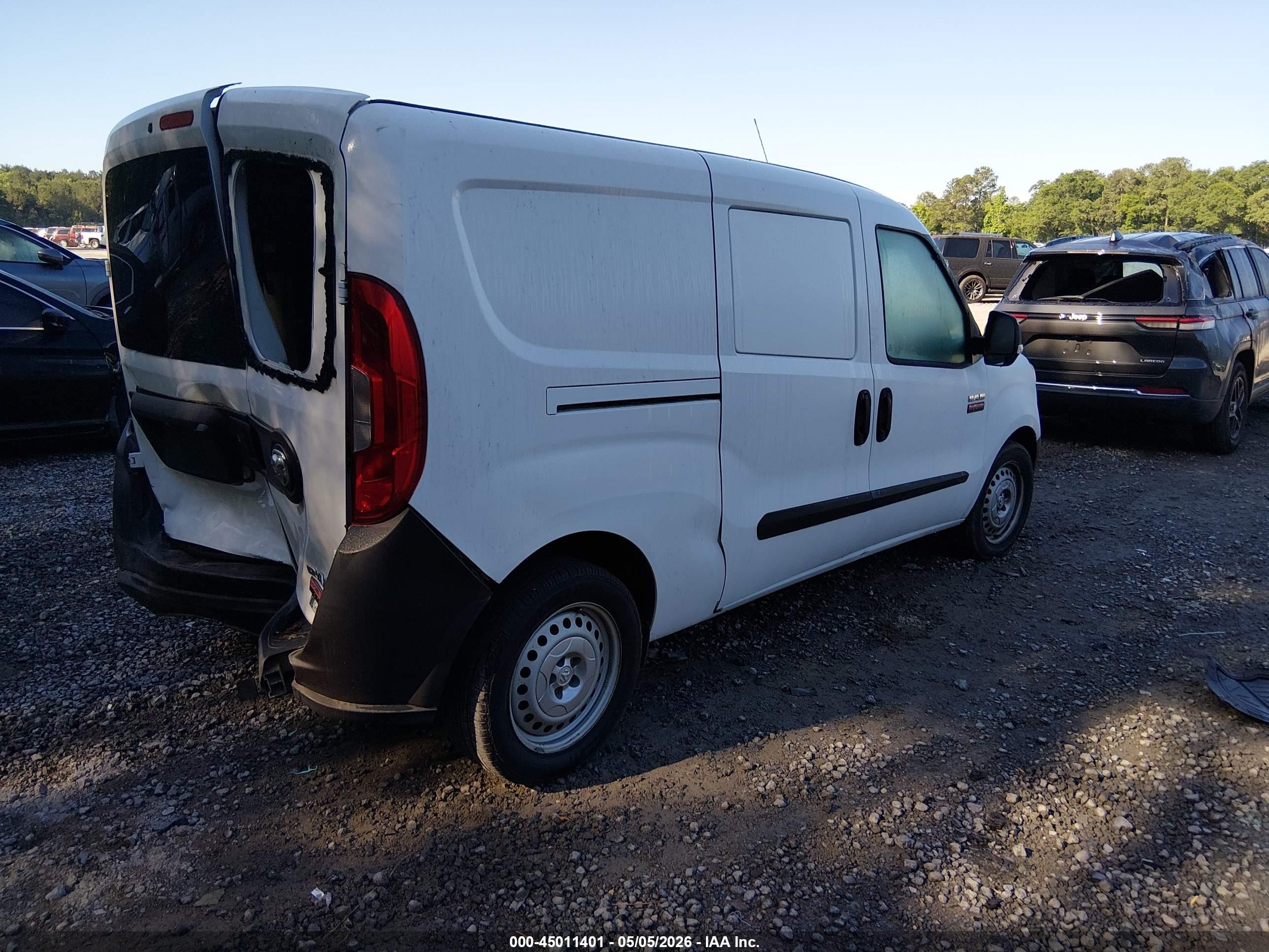 2015 Ram Promaster City Tradesman White vin: ZFBERFAT5F6979188