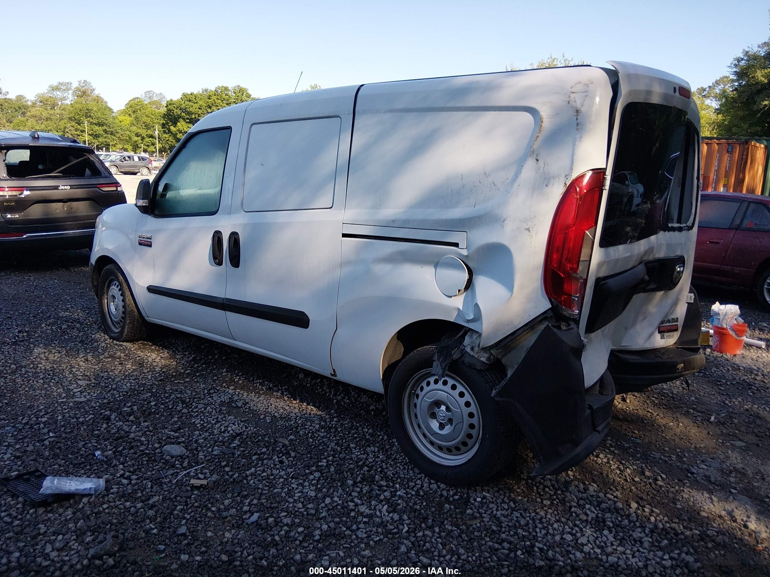 2015 Ram Promaster City Tradesman White vin: ZFBERFAT5F6979188