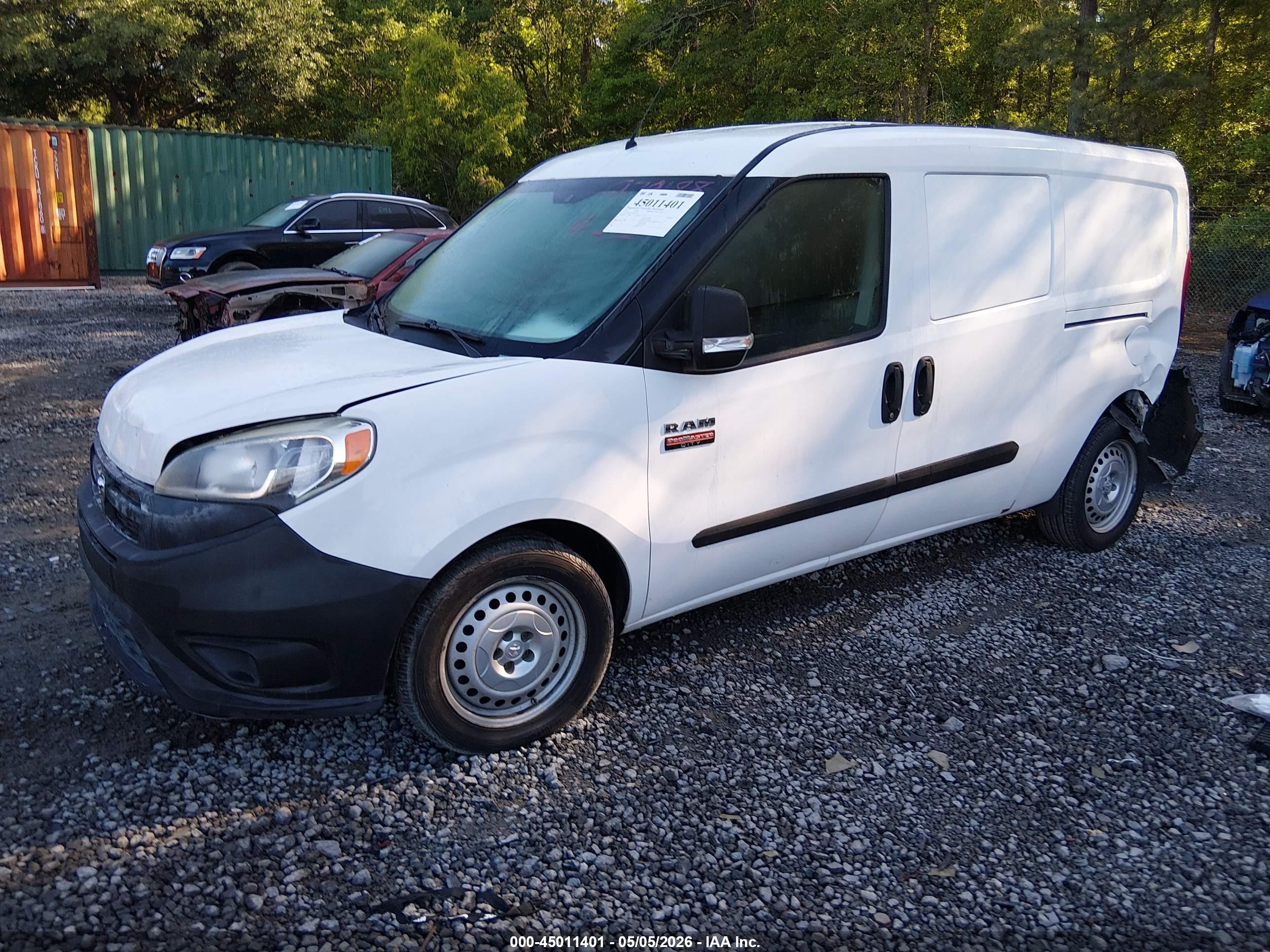 2015 Ram Promaster City Tradesman White vin: ZFBERFAT5F6979188