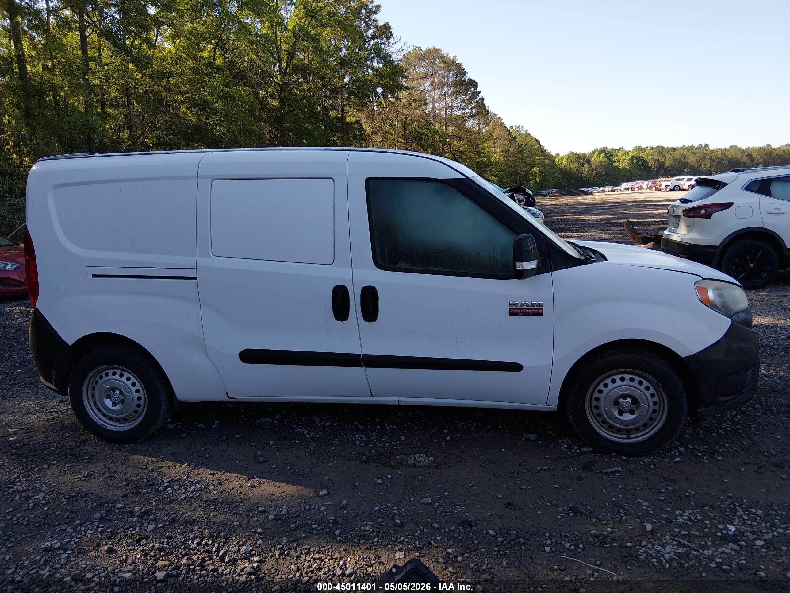 2015 Ram Promaster City Tradesman White vin: ZFBERFAT5F6979188