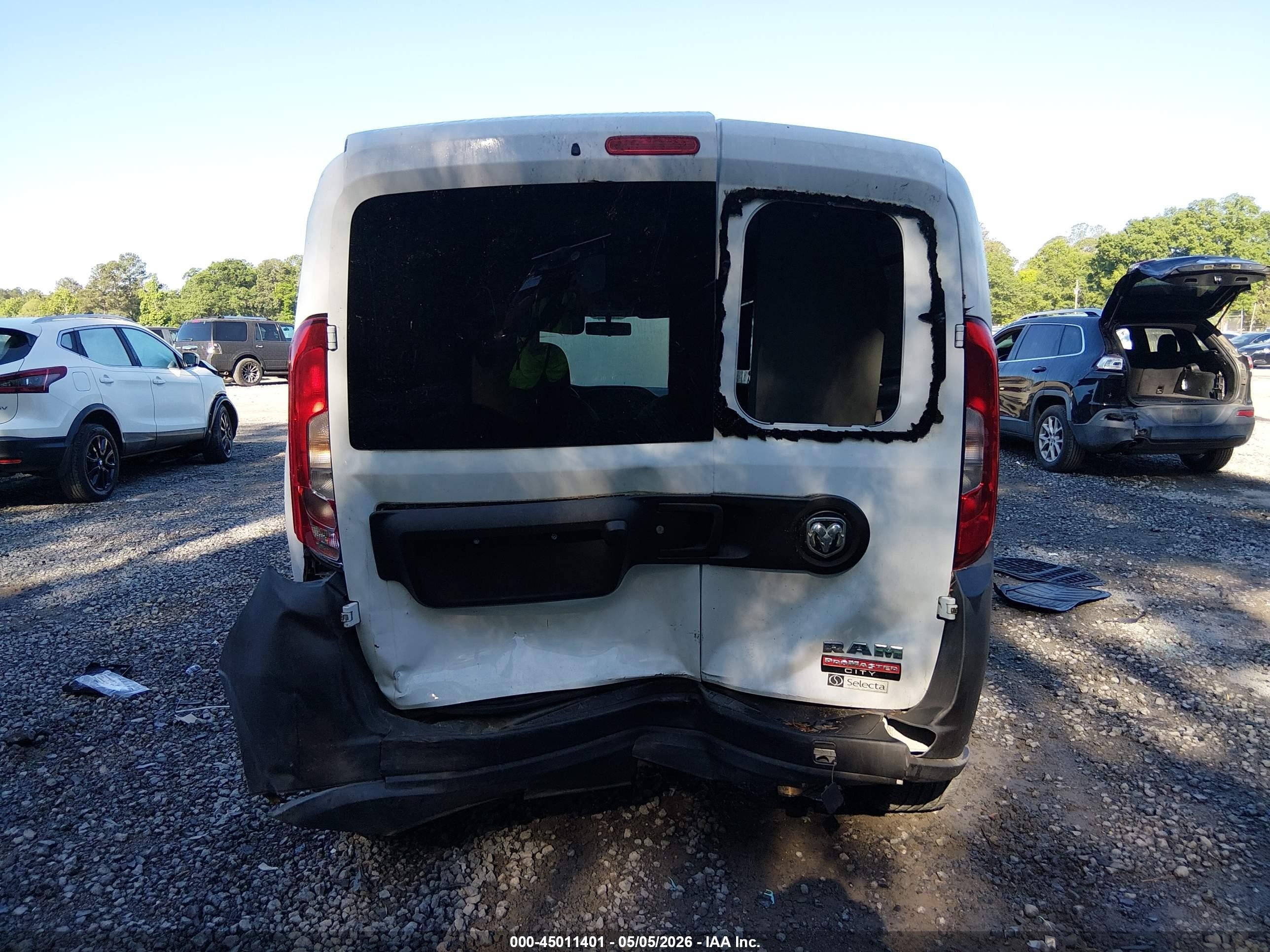 2015 Ram Promaster City Tradesman White vin: ZFBERFAT5F6979188