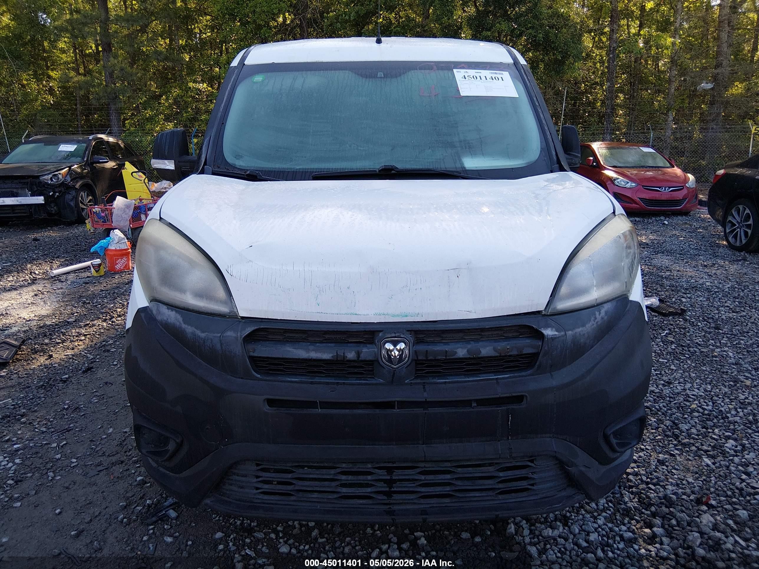 2015 Ram Promaster City Tradesman White vin: ZFBERFAT5F6979188