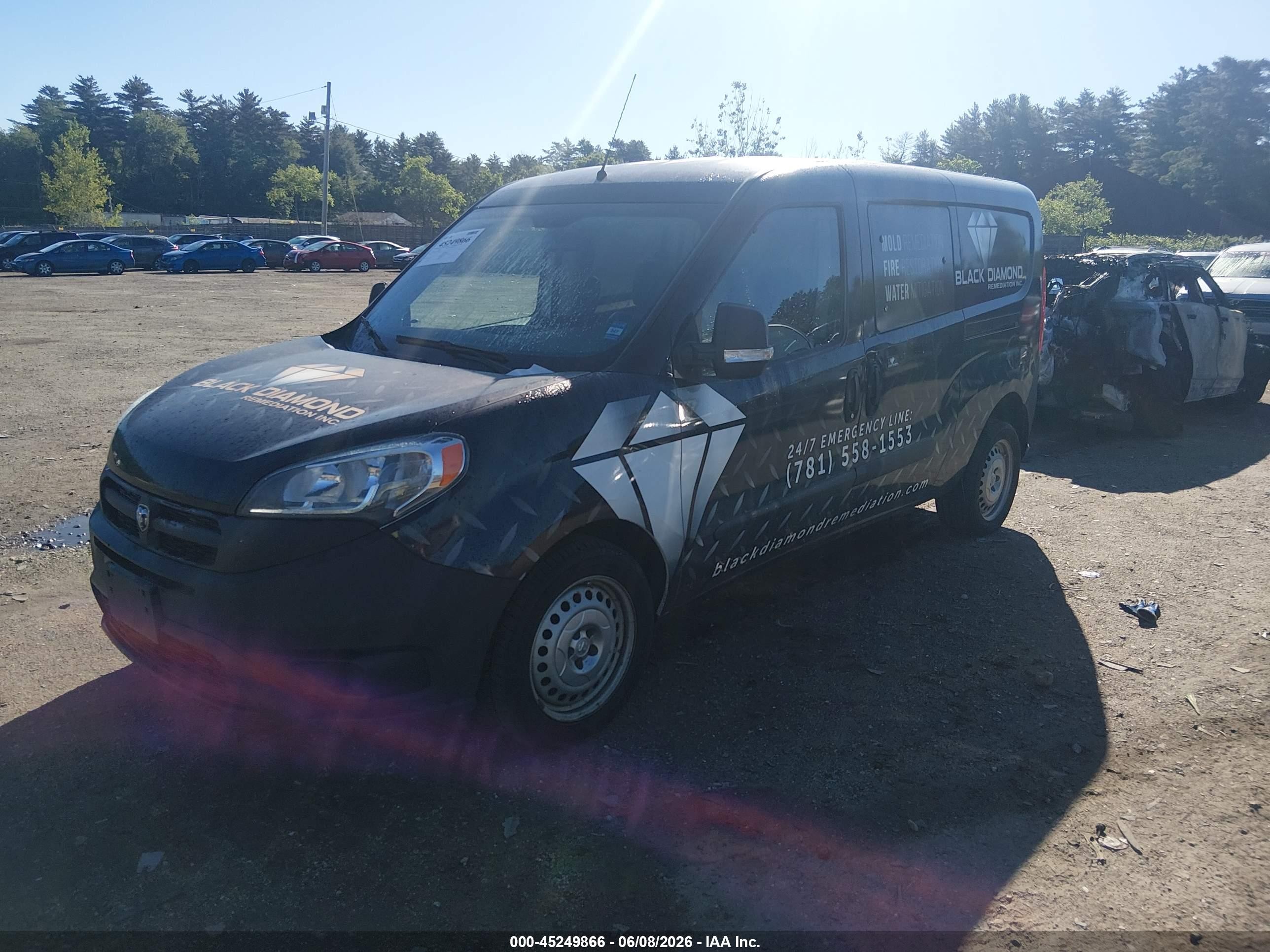 2015 Ram Promaster City Tradesman White vin: ZFBERFAT5F6A78745