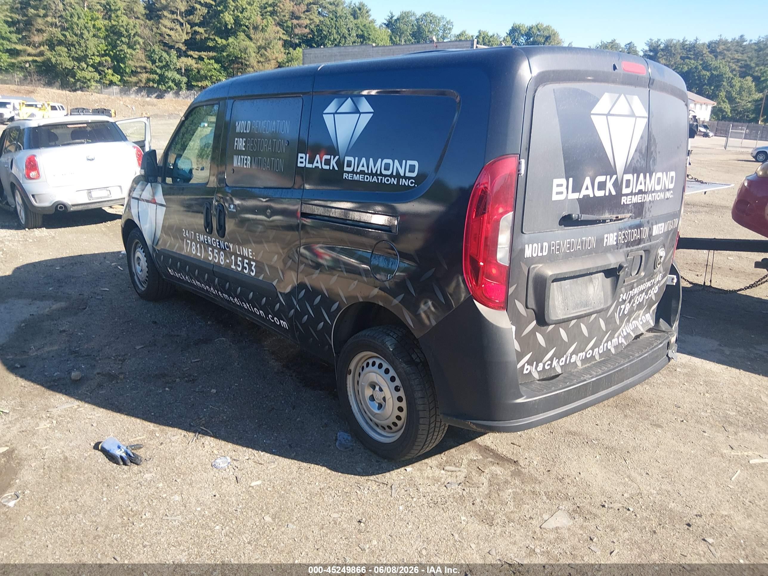 2015 Ram Promaster City Tradesman White vin: ZFBERFAT5F6A78745