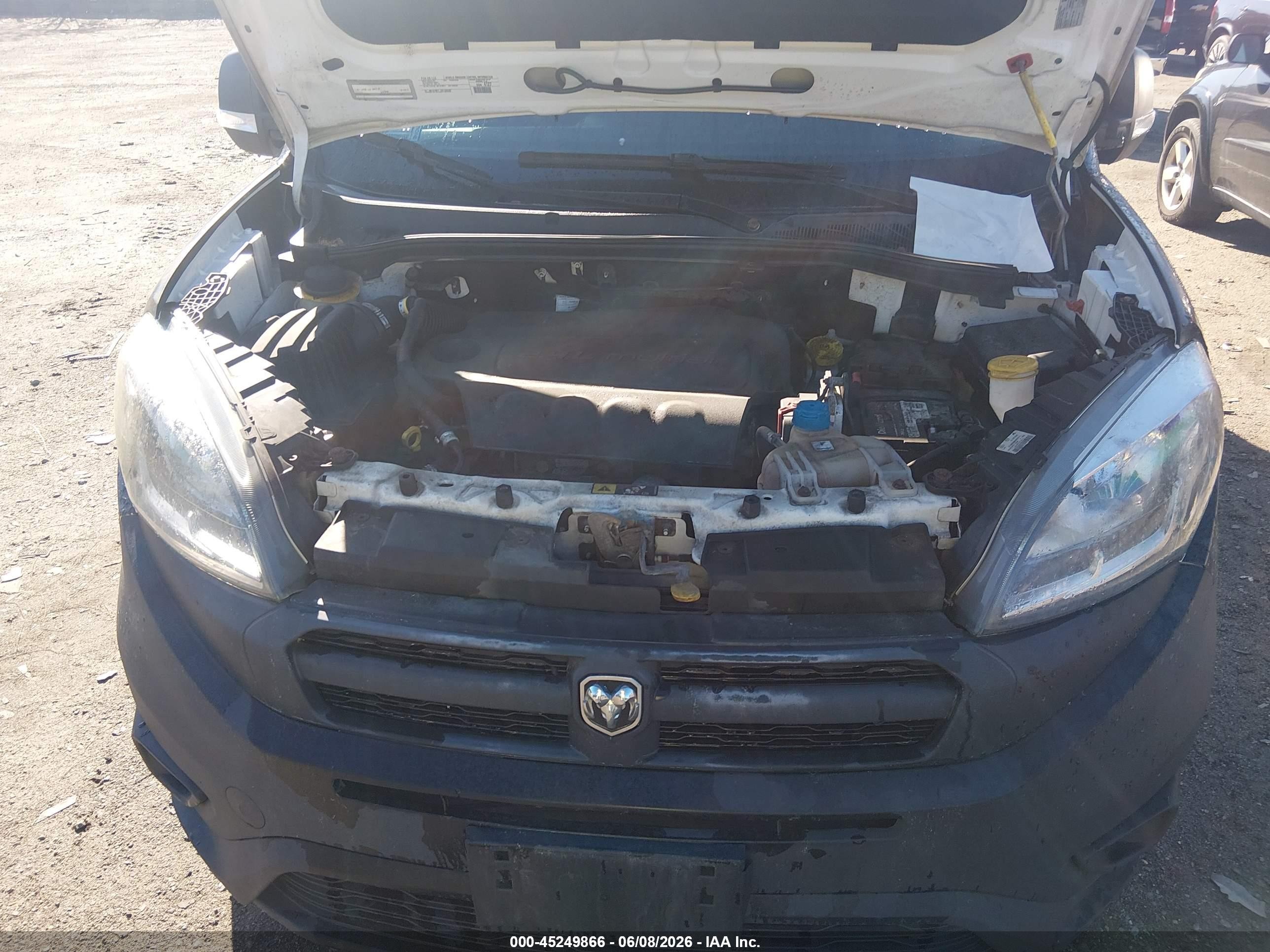 2015 Ram Promaster City Tradesman White vin: ZFBERFAT5F6A78745