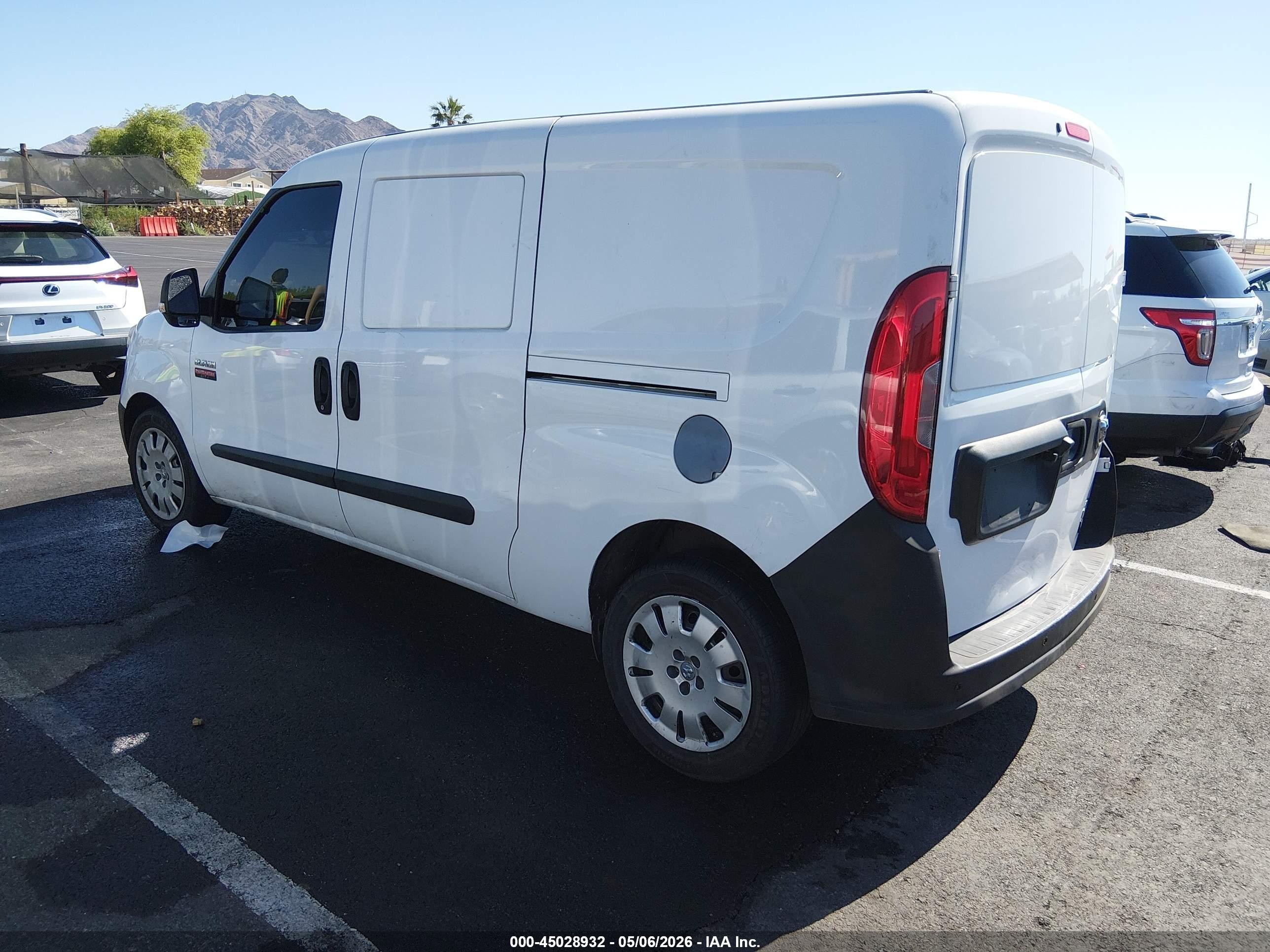 2015 Ram Promaster City Tradesman White vin: ZFBERFAT6F6A41767