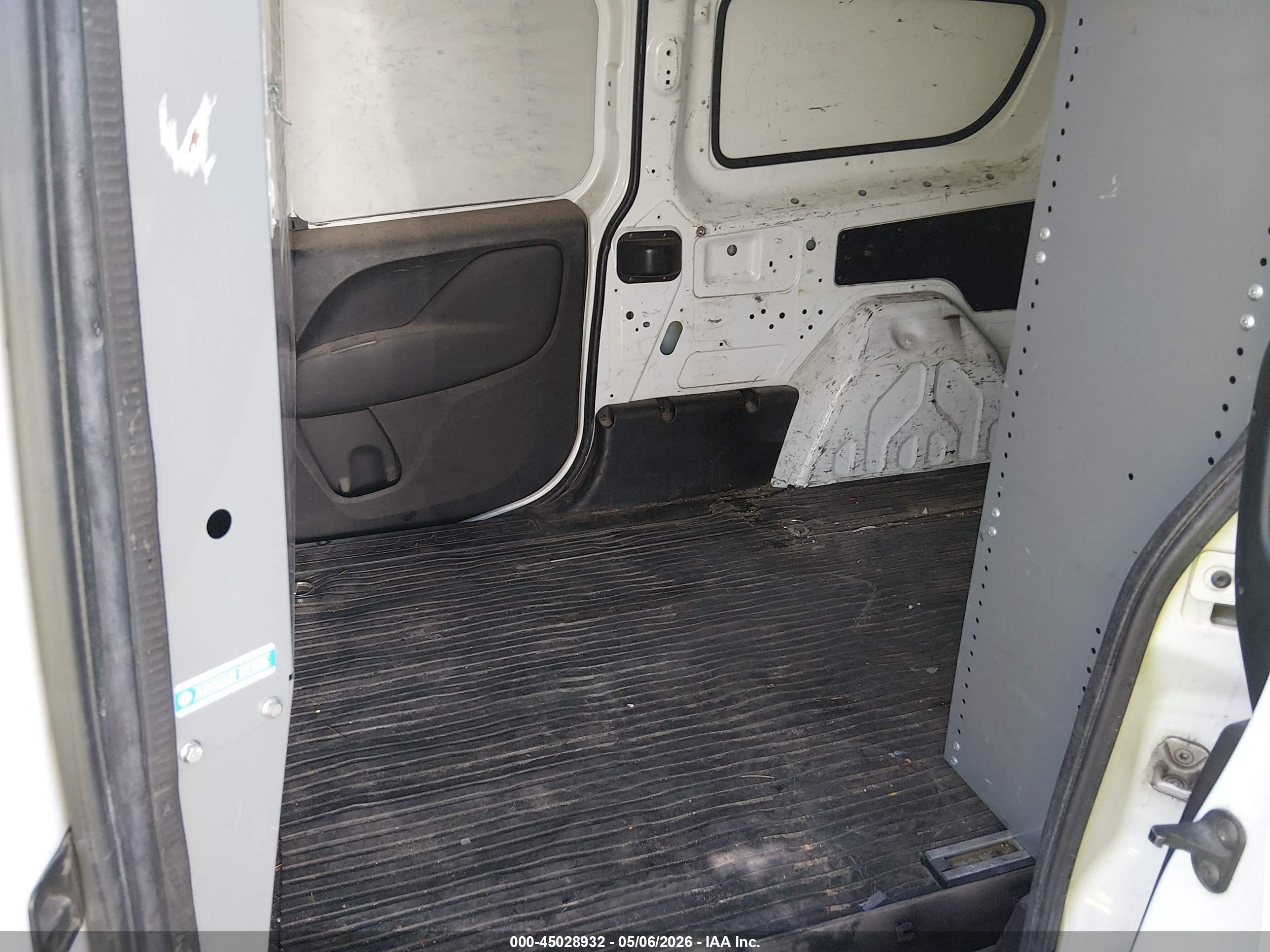 2015 Ram Promaster City Tradesman White vin: ZFBERFAT6F6A41767
