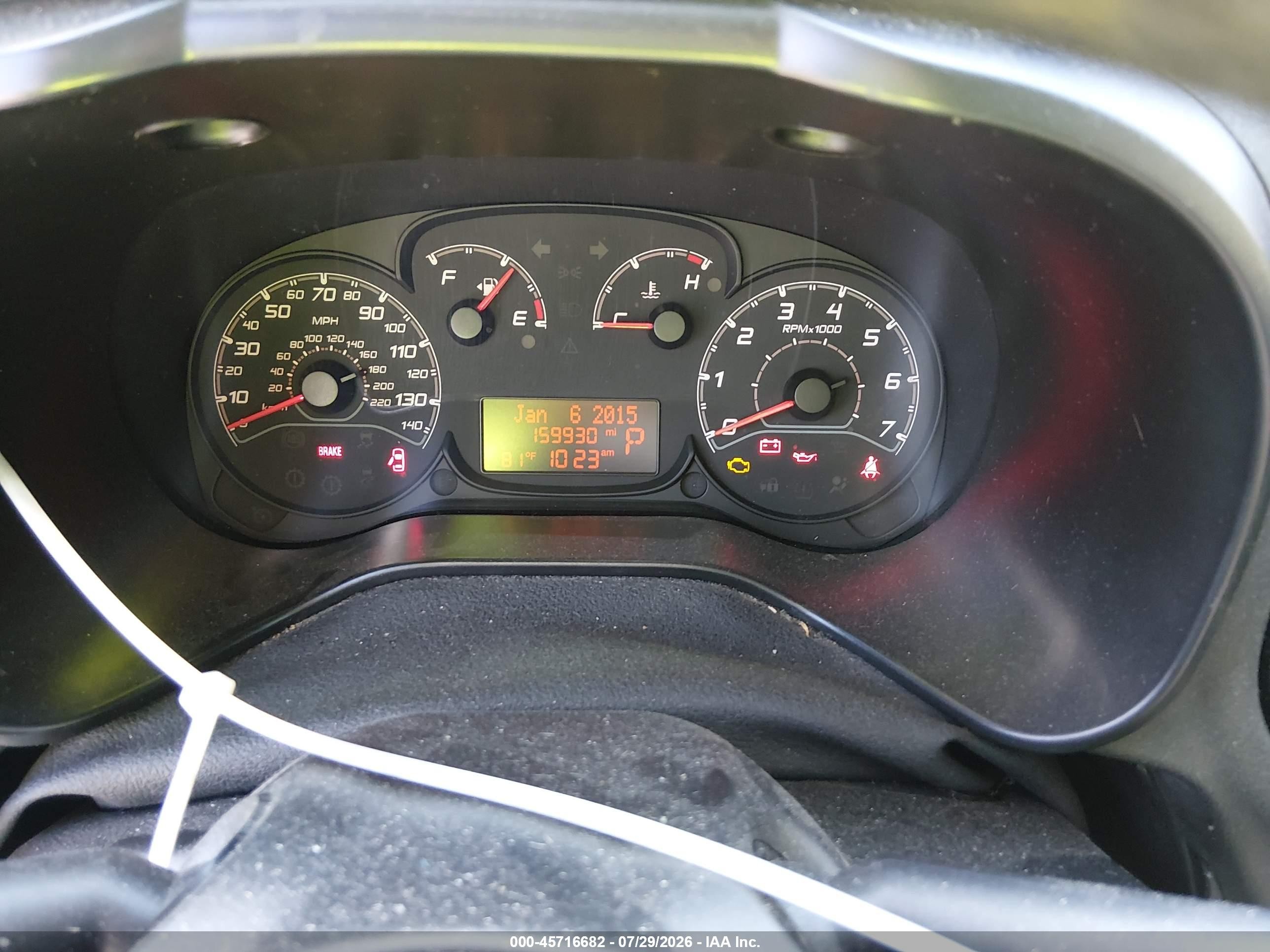 2015 Ram Promaster City Tradesman White vin: ZFBERFAT6F6A87440