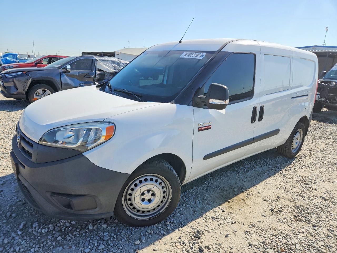 2015 Ram Promaster City White vin: ZFBERFAT7F6A47867