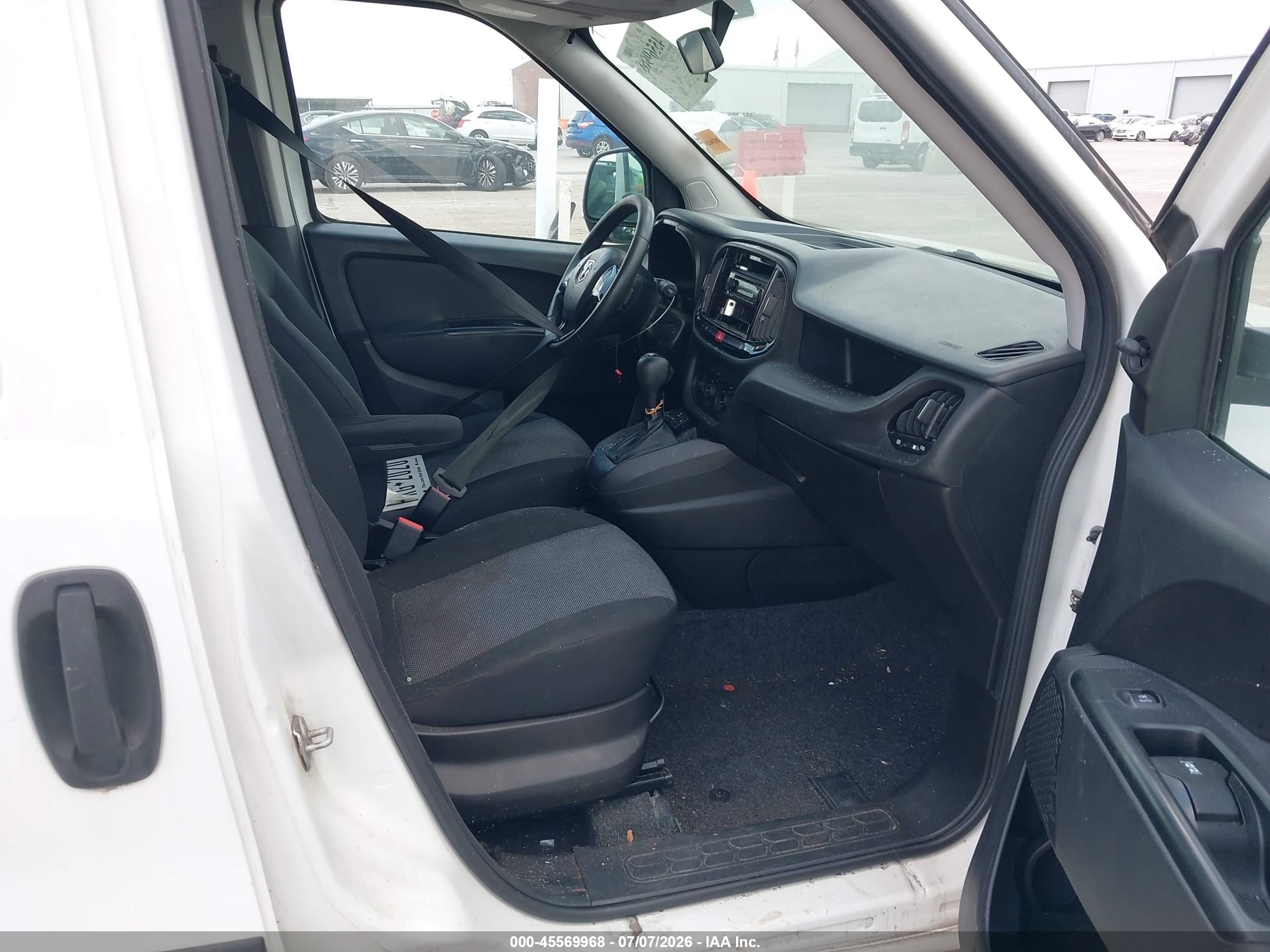 2015 Ram Promaster City Tradesman White vin: ZFBERFAT7F6A78312