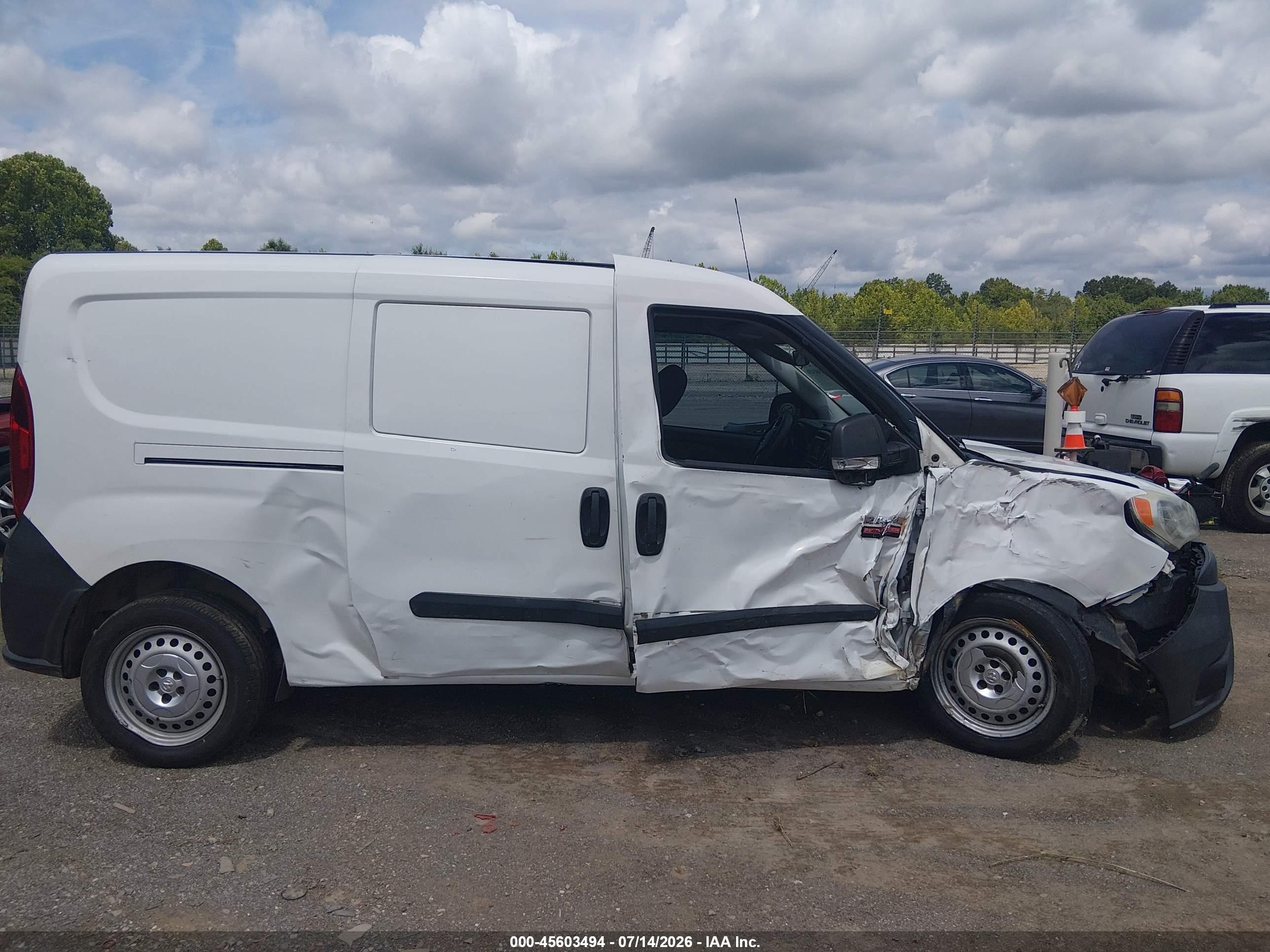 2015 Ram Promaster City Tradesman White vin: ZFBERFAT8F6979346