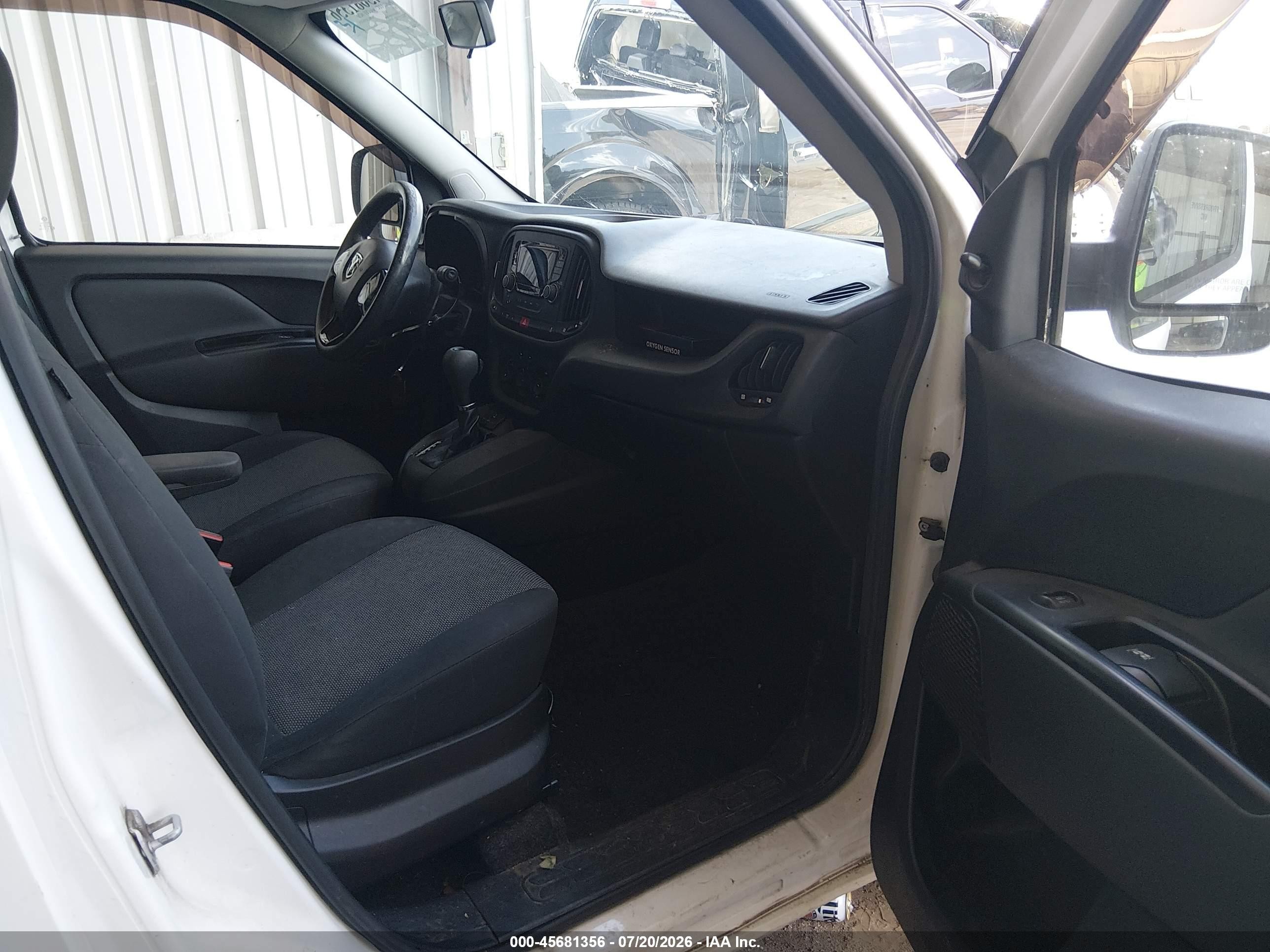 2015 Ram Promaster City Tradesman White vin: ZFBERFAT8F6A28048