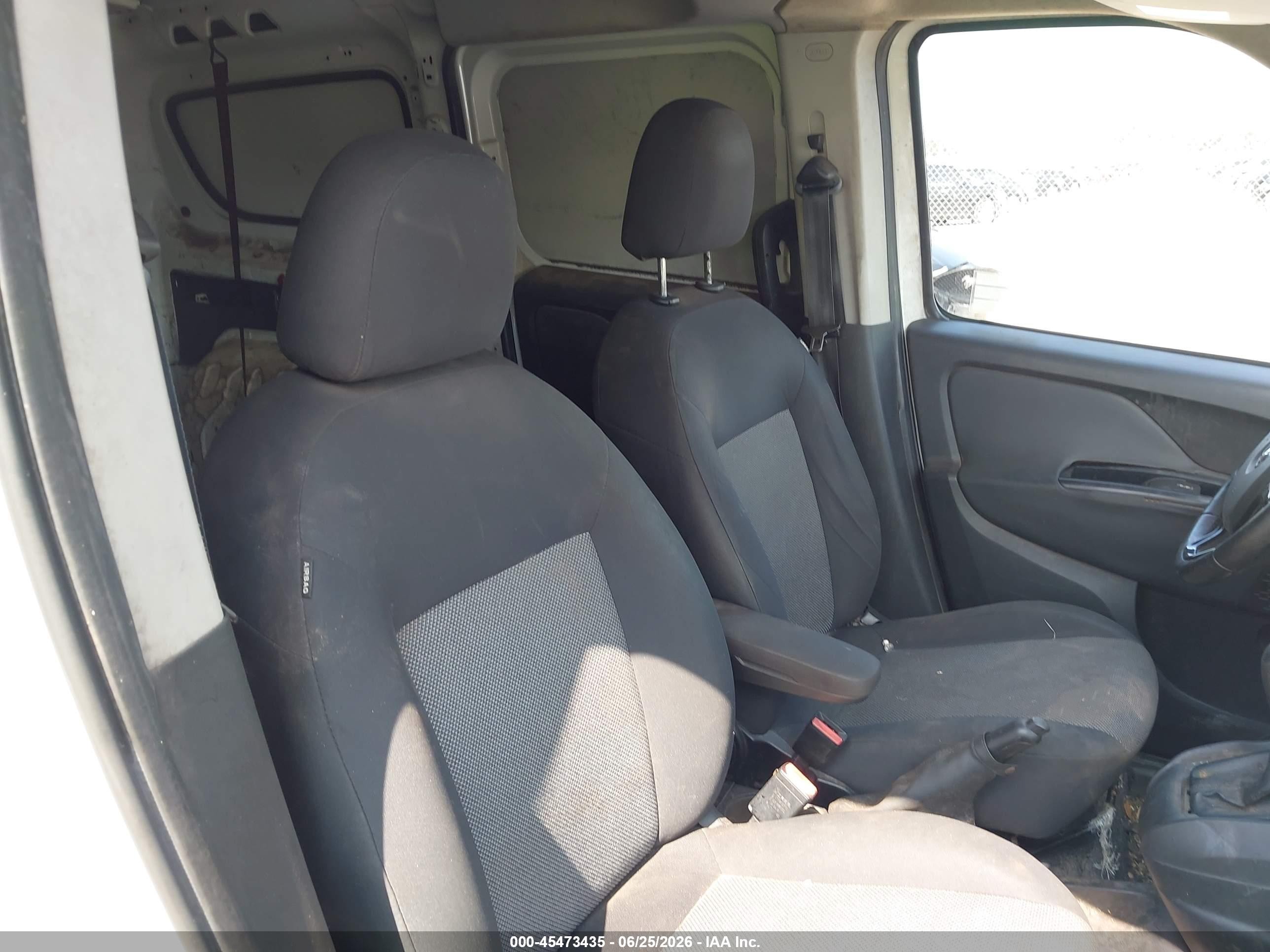 2015 Ram Promaster City Tradesman Белый vin: ZFBERFAT8F6A40880
