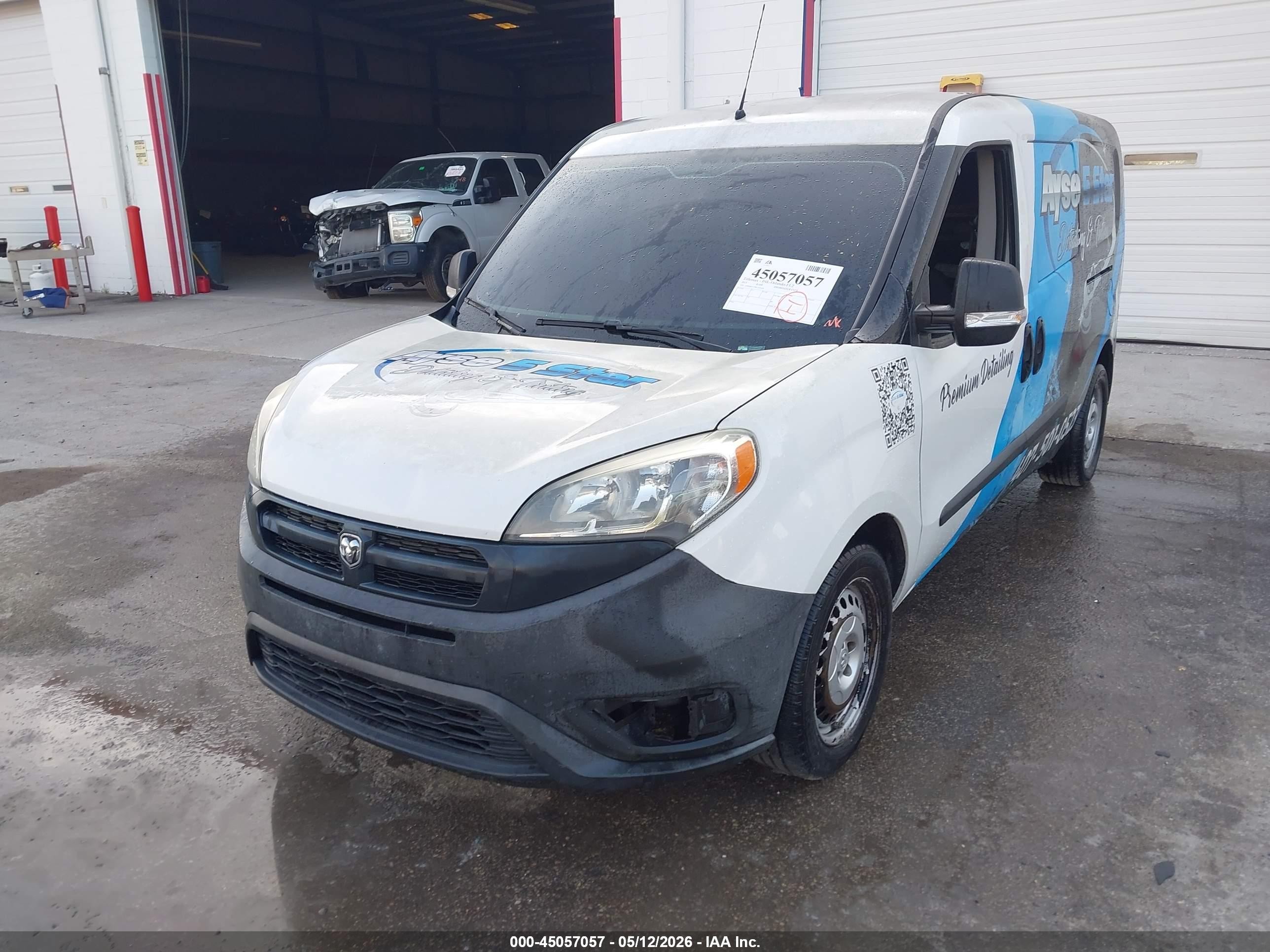 2015 Ram Promaster City Tradesman White vin: ZFBERFAT9F6A91420