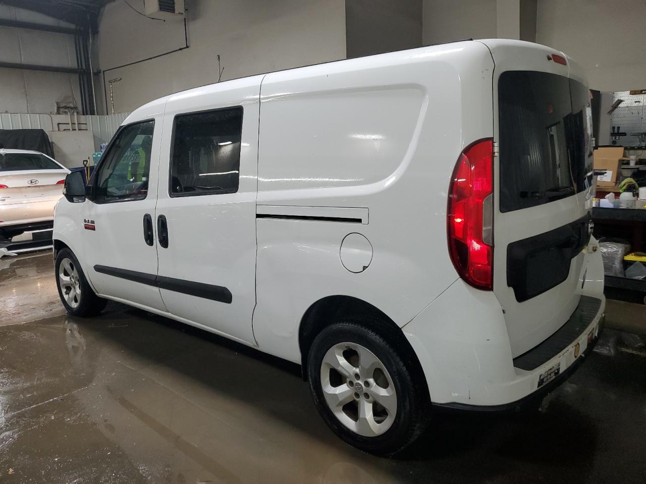 2018 Ram Promaster City Slt Белый vin: ZFBERFBB2J6H64210