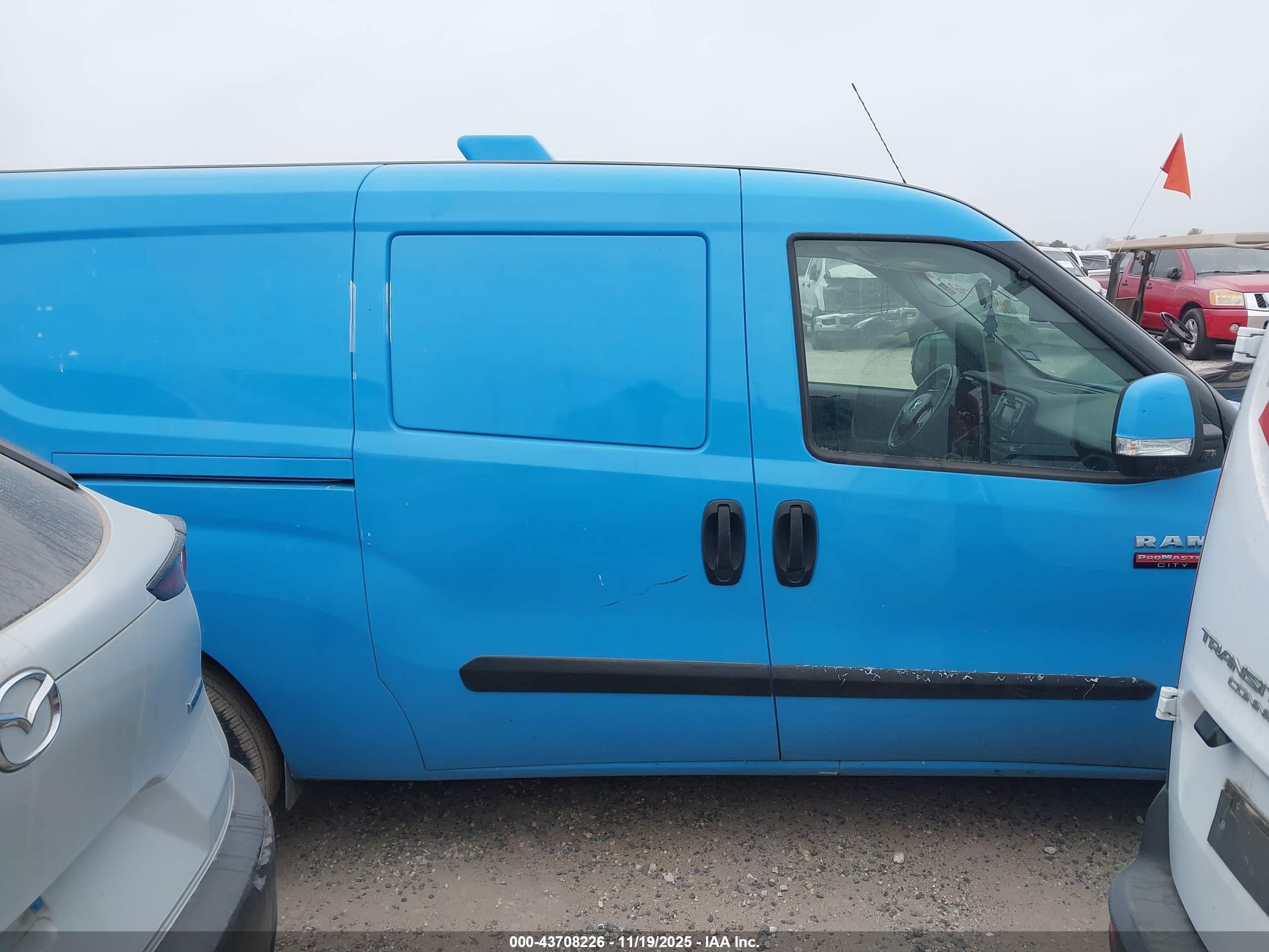 2018 Ram Promaster City Tradesman Slt Blue vin: ZFBERFBB5J6L30330