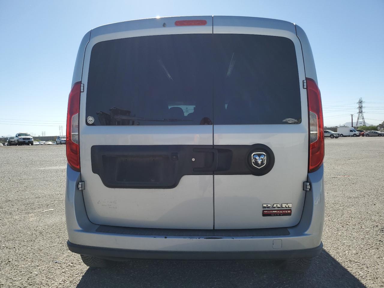 2018 Ram Promaster City Slt Silver vin: ZFBERFBB9J6K48777