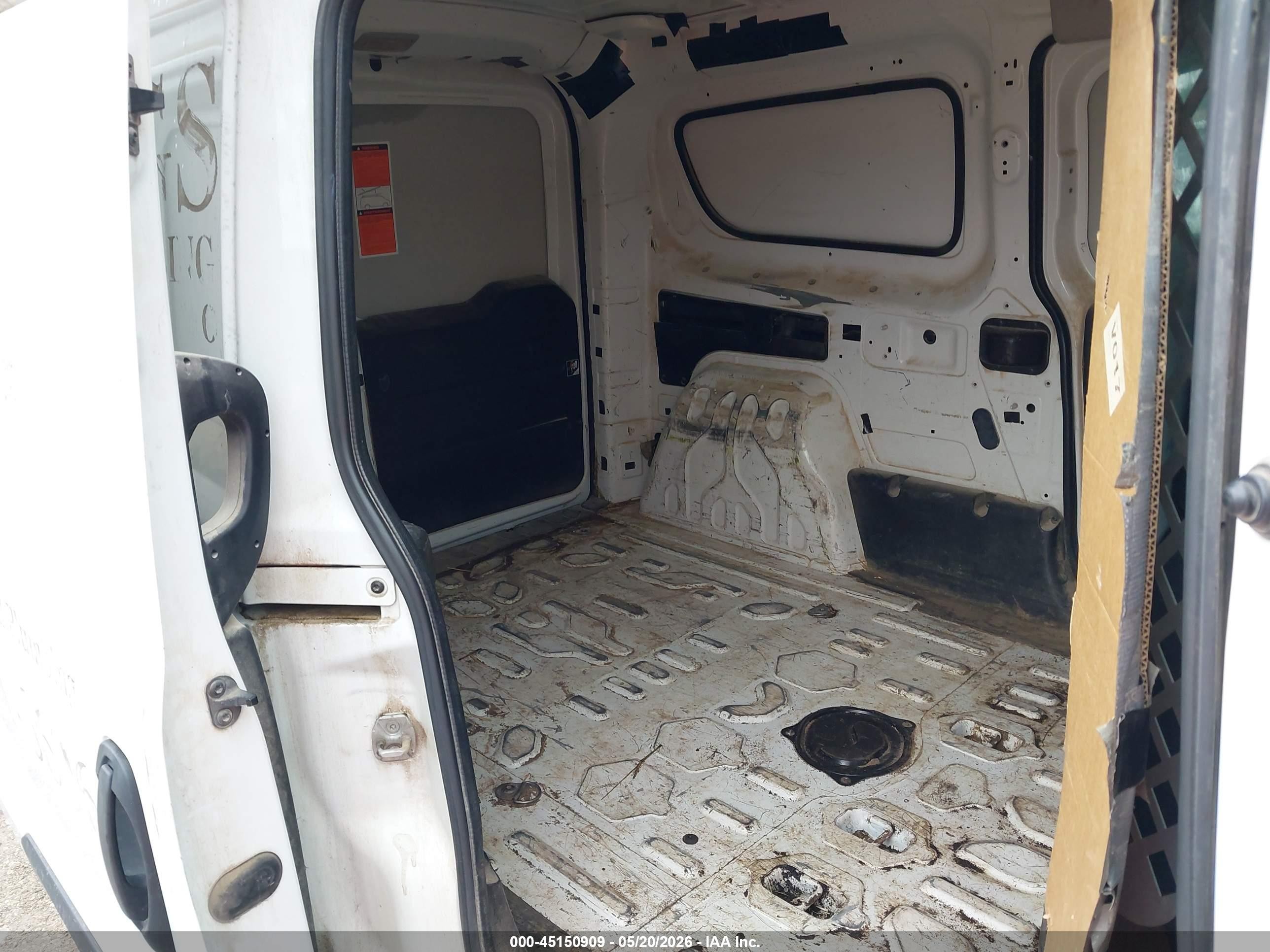 2015 Ram Promaster City Tradesman Slt White vin: ZFBERFBT0F6957887