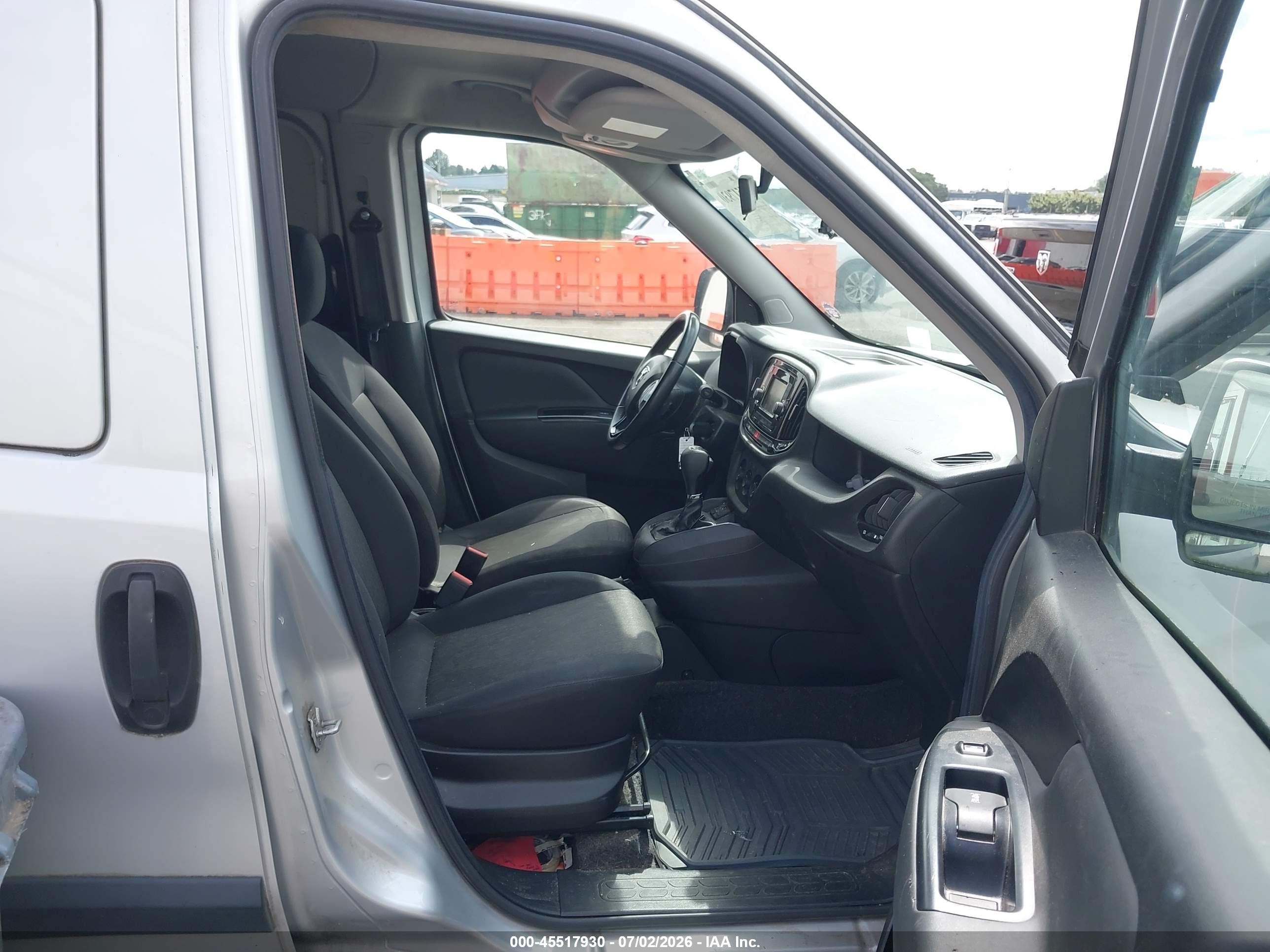 2015 Ram Promaster City Tradesman Slt Silver vin: ZFBERFBT0F6A50625