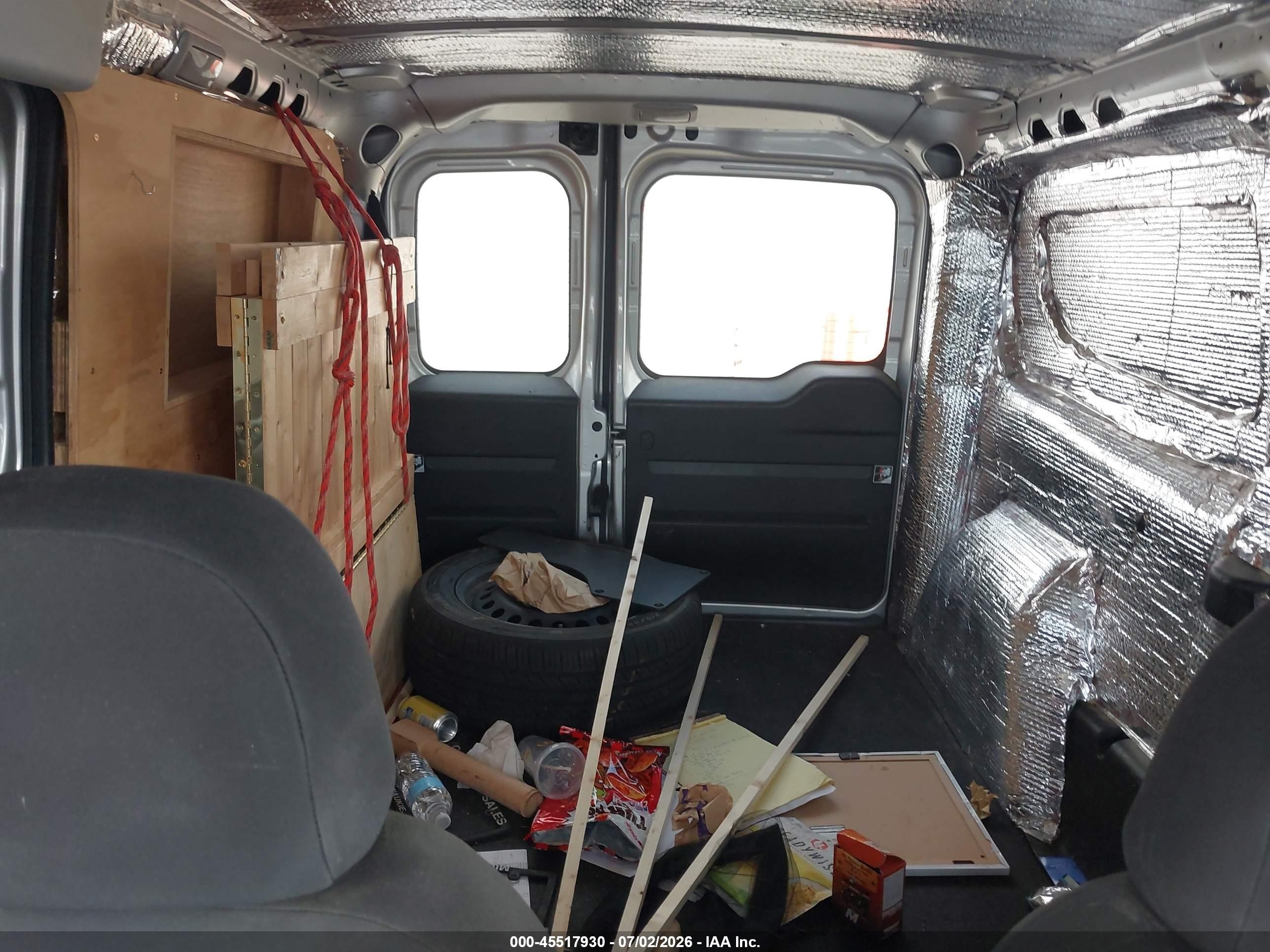 2015 Ram Promaster City Tradesman Slt Silver vin: ZFBERFBT0F6A50625