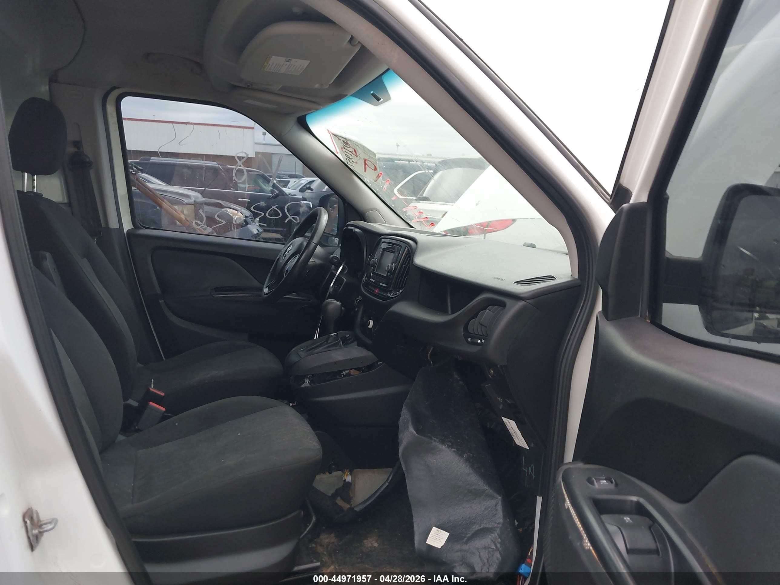 2015 Ram Promaster City Tradesman Slt White vin: ZFBERFBT1F6A48382