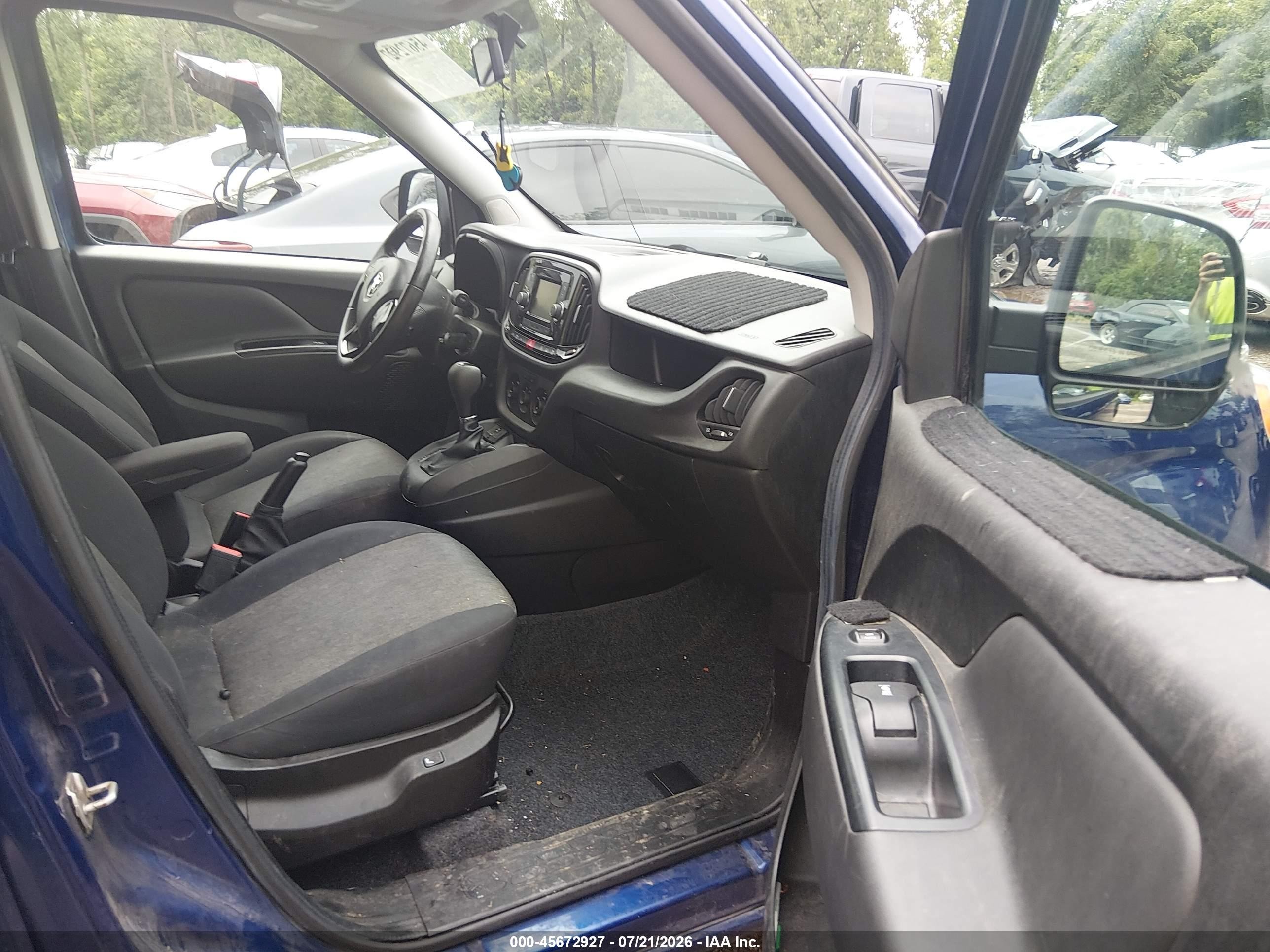 2015 Ram Promaster City Tradesman Slt Blue vin: ZFBERFBT1F6A84640