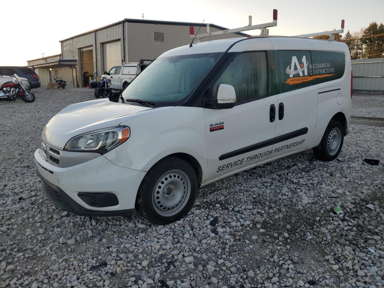 2015 Ram Promaster City Slt Белый vin: ZFBERFBT4F6951879