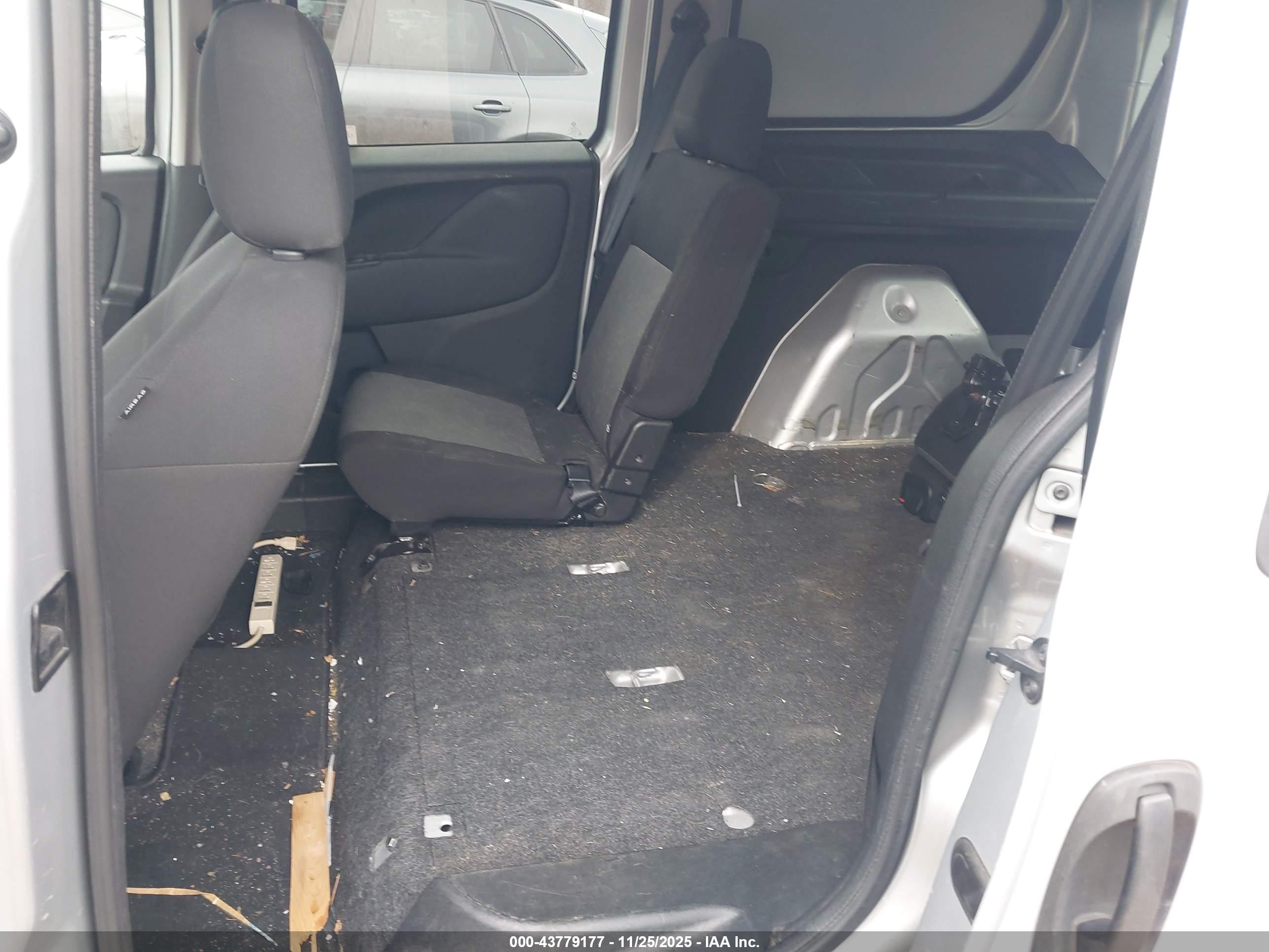2015 Ram Promaster City Tradesman Slt Gray vin: ZFBERFBT5F6A75598