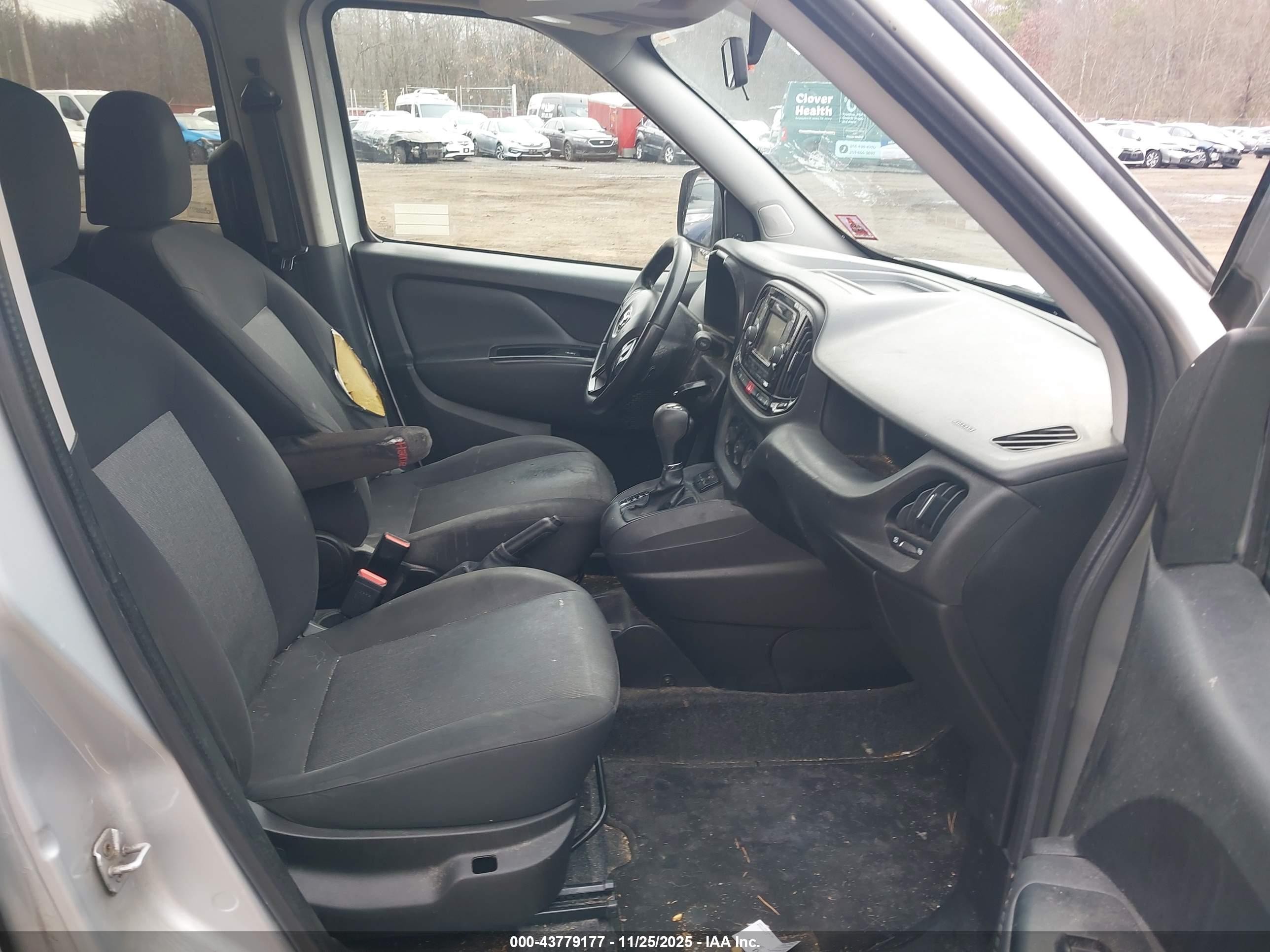 2015 Ram Promaster City Tradesman Slt Gray vin: ZFBERFBT5F6A75598