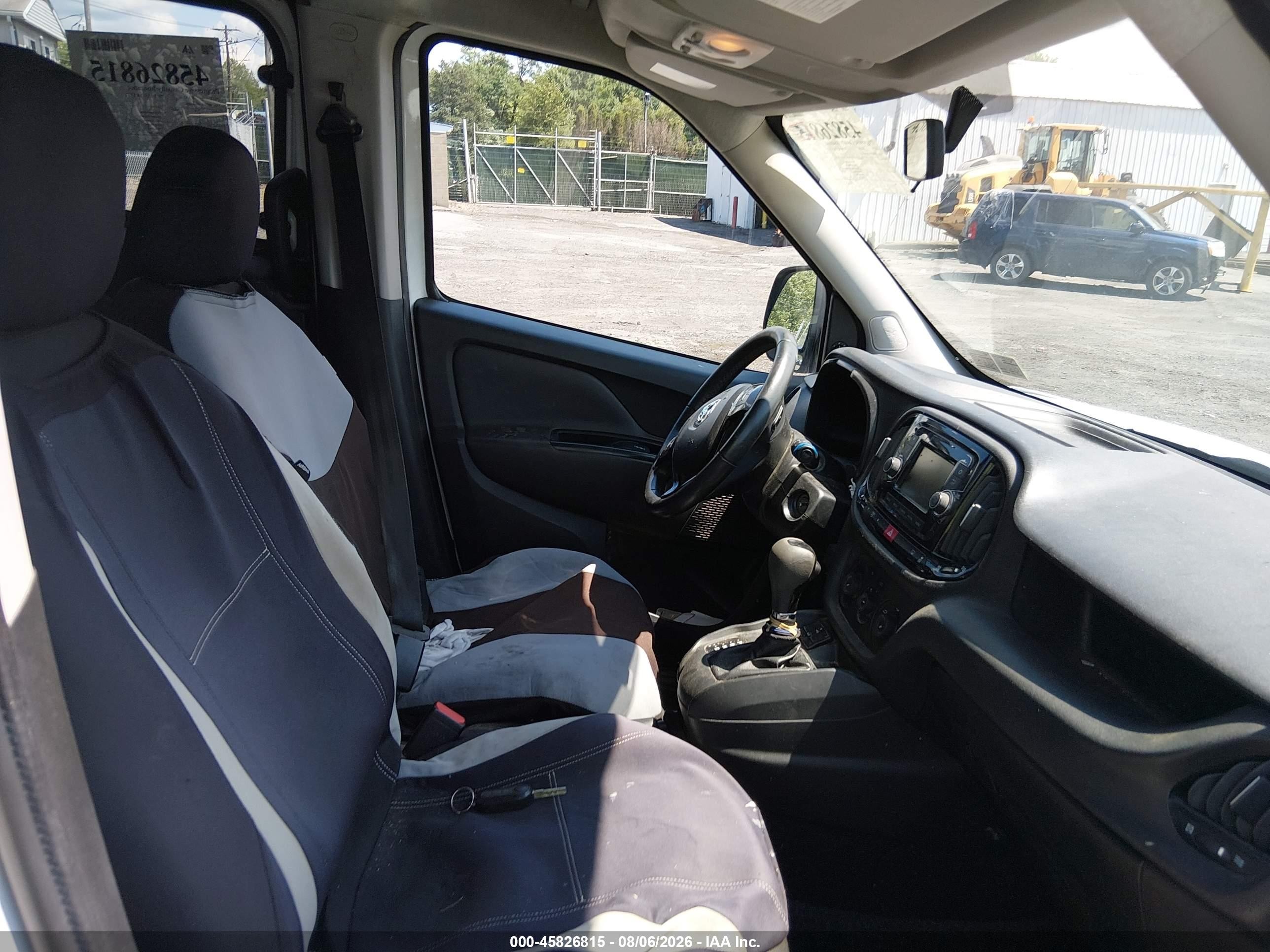 2015 Ram Promaster City Tradesman Slt White vin: ZFBERFBT6F6A66232