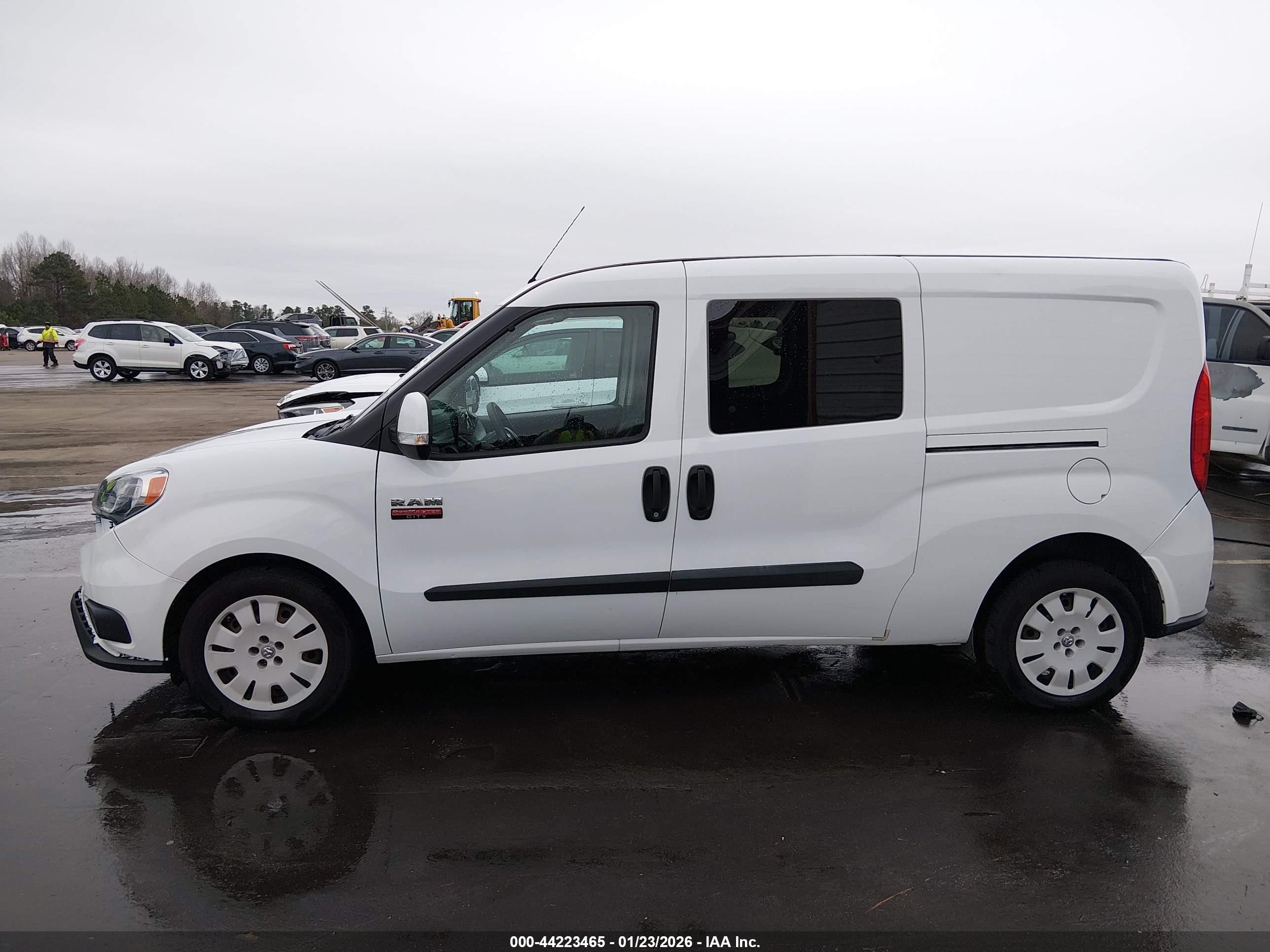 2015 Ram Promaster City Tradesman Slt White vin: ZFBERFBT6F6A69468