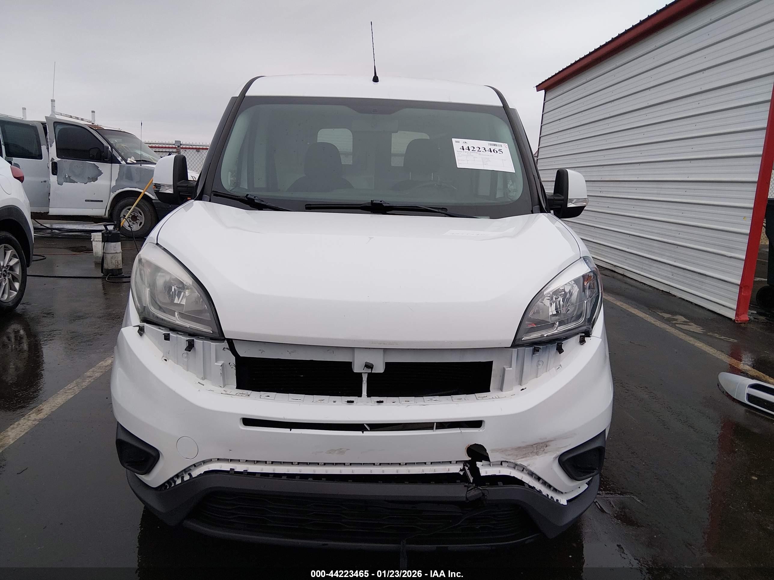 2015 Ram Promaster City Tradesman Slt White vin: ZFBERFBT6F6A69468