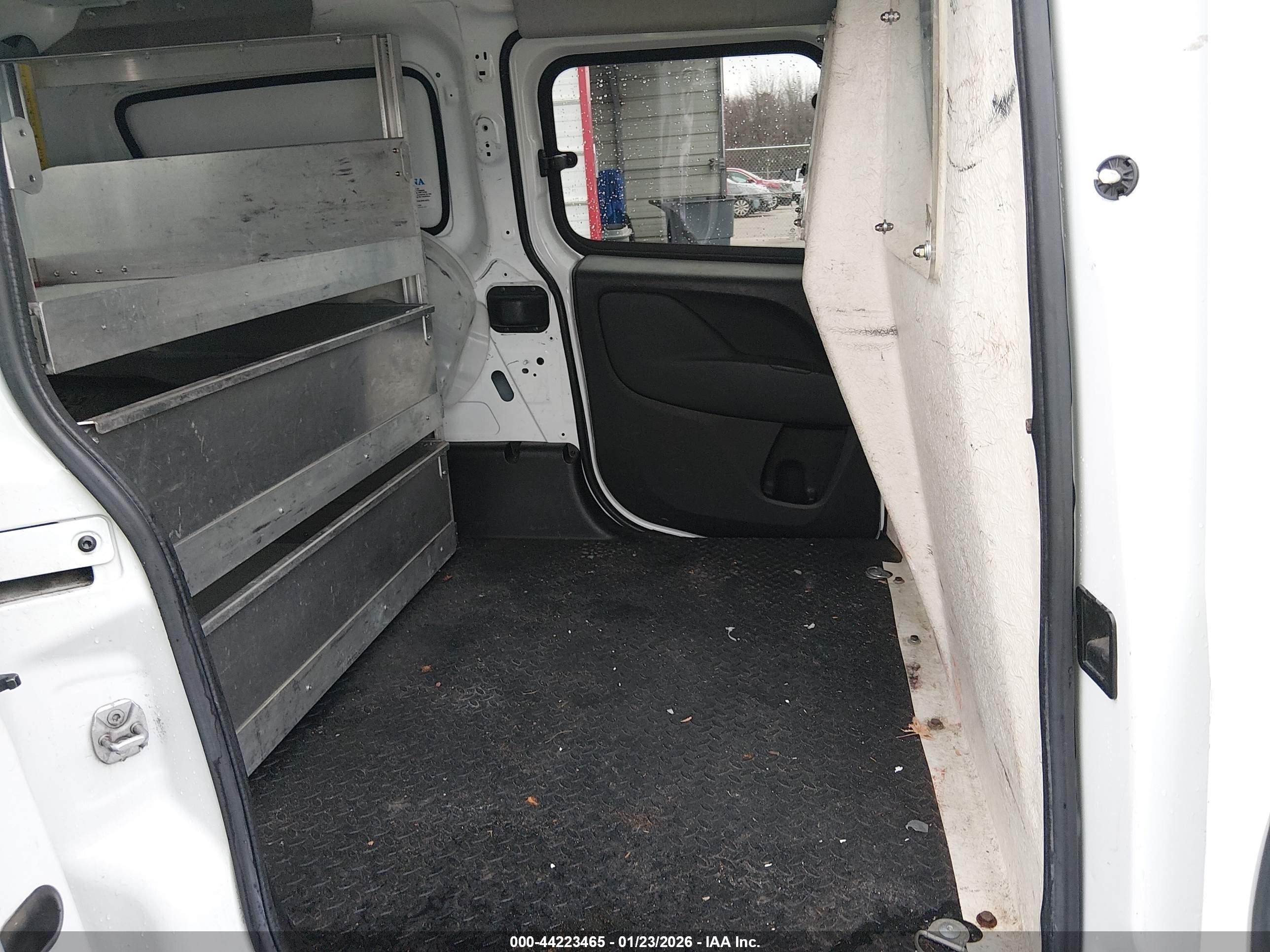 2015 Ram Promaster City Tradesman Slt White vin: ZFBERFBT6F6A69468
