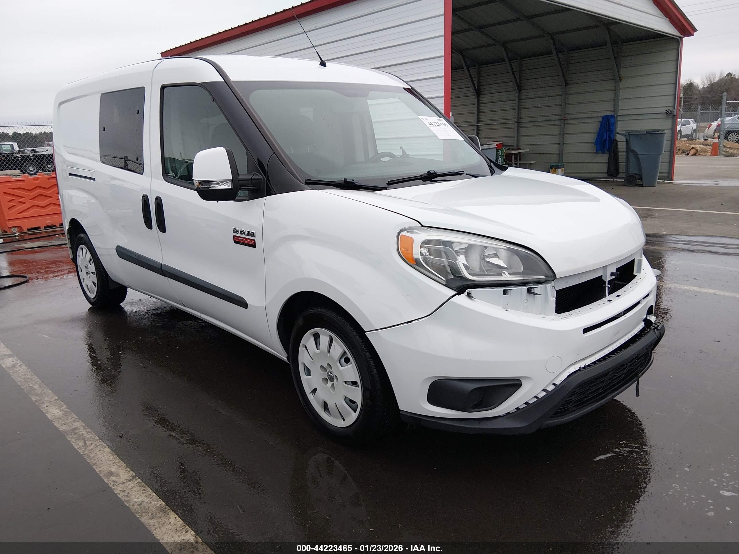 2015 Ram Promaster City Tradesman Slt White vin: ZFBERFBT6F6A69468