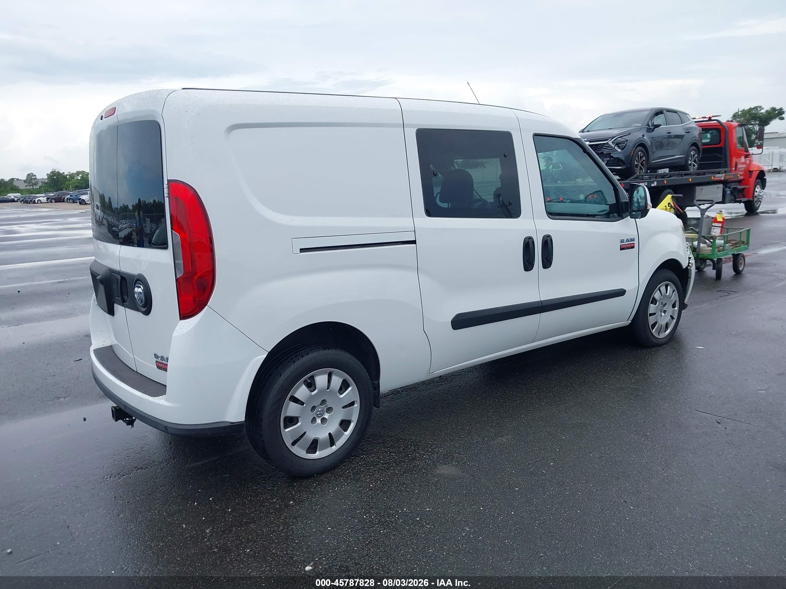 2015 Ram Promaster City Tradesman Slt White vin: ZFBERFBT7F6A22028