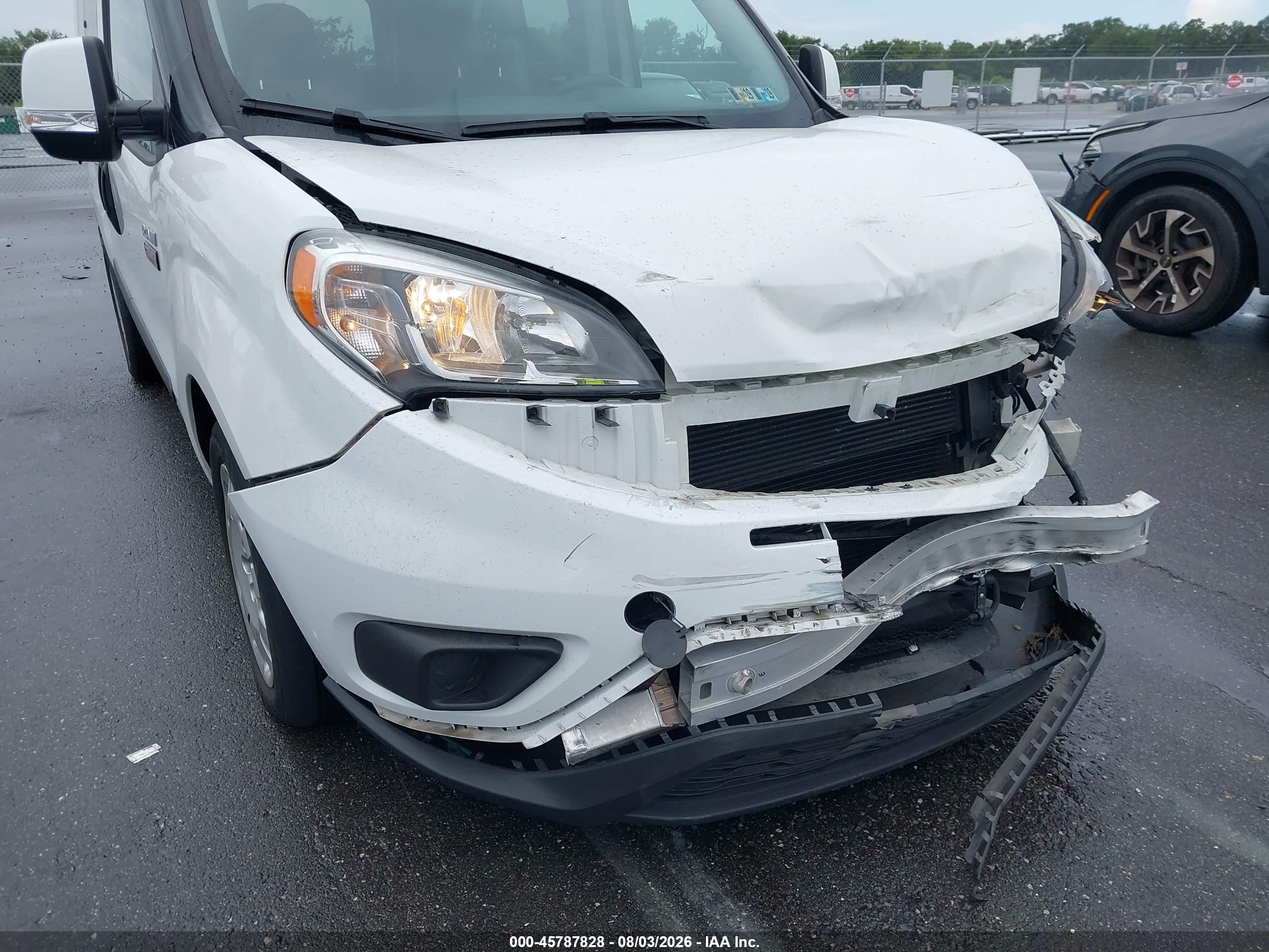 2015 Ram Promaster City Tradesman Slt White vin: ZFBERFBT7F6A22028