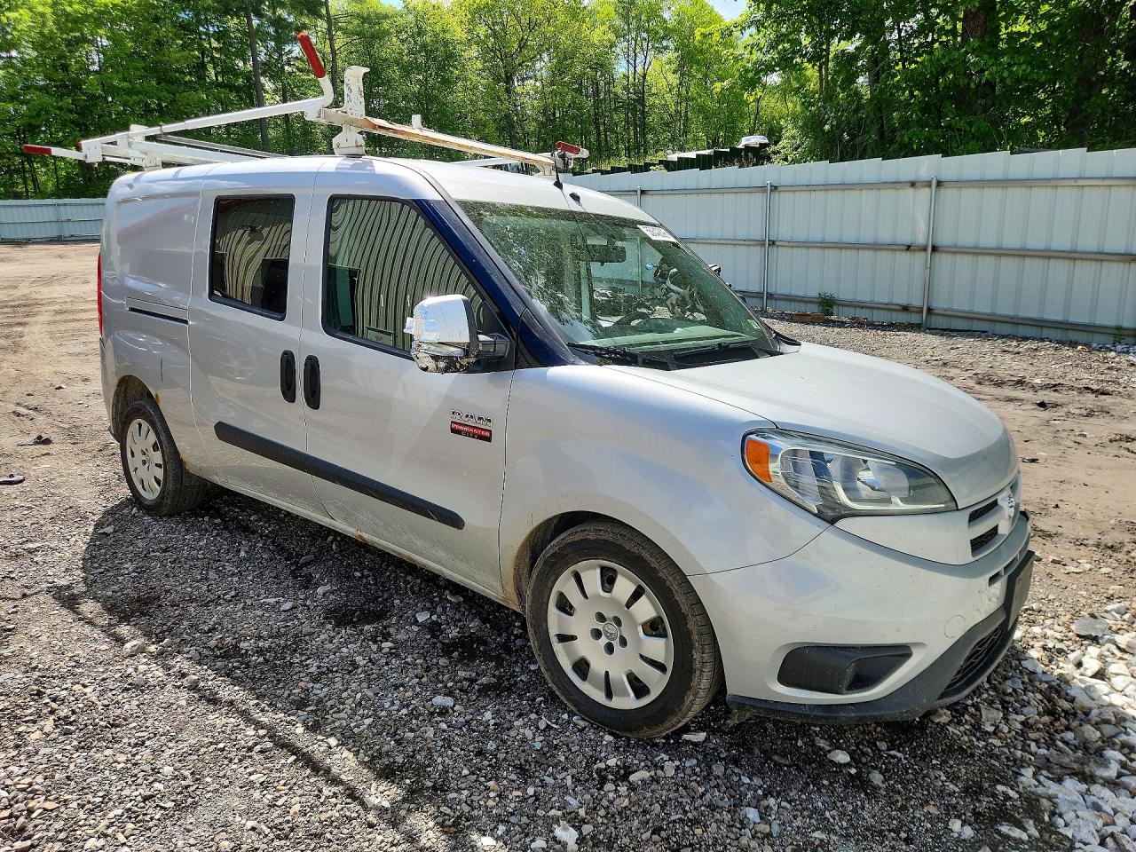 2015 Ram Promaster City Slt Серебряный vin: ZFBERFBT8F6A81766