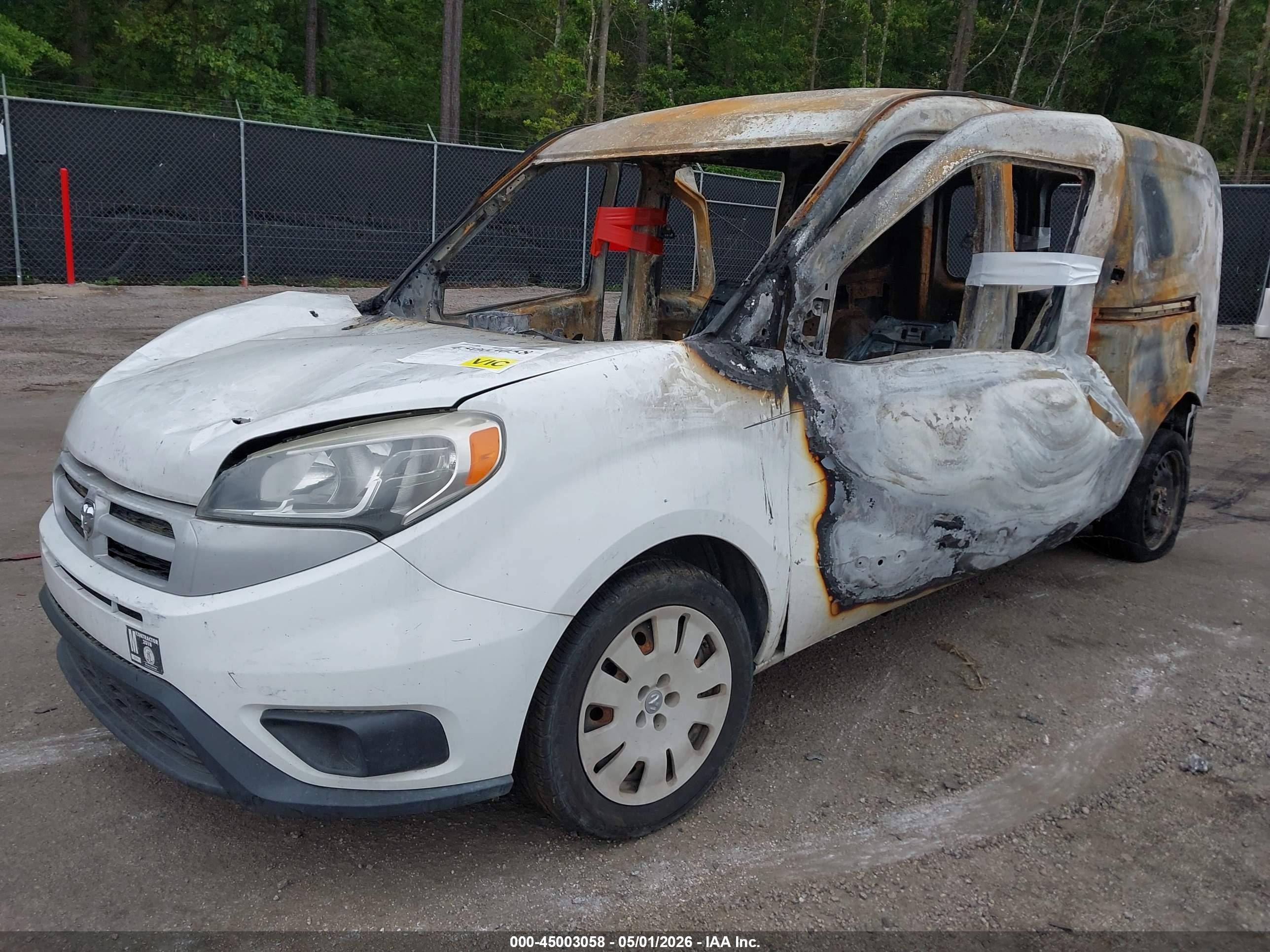 2015 Ram Promaster City Tradesman Slt White vin: ZFBERFBT9F6A44855