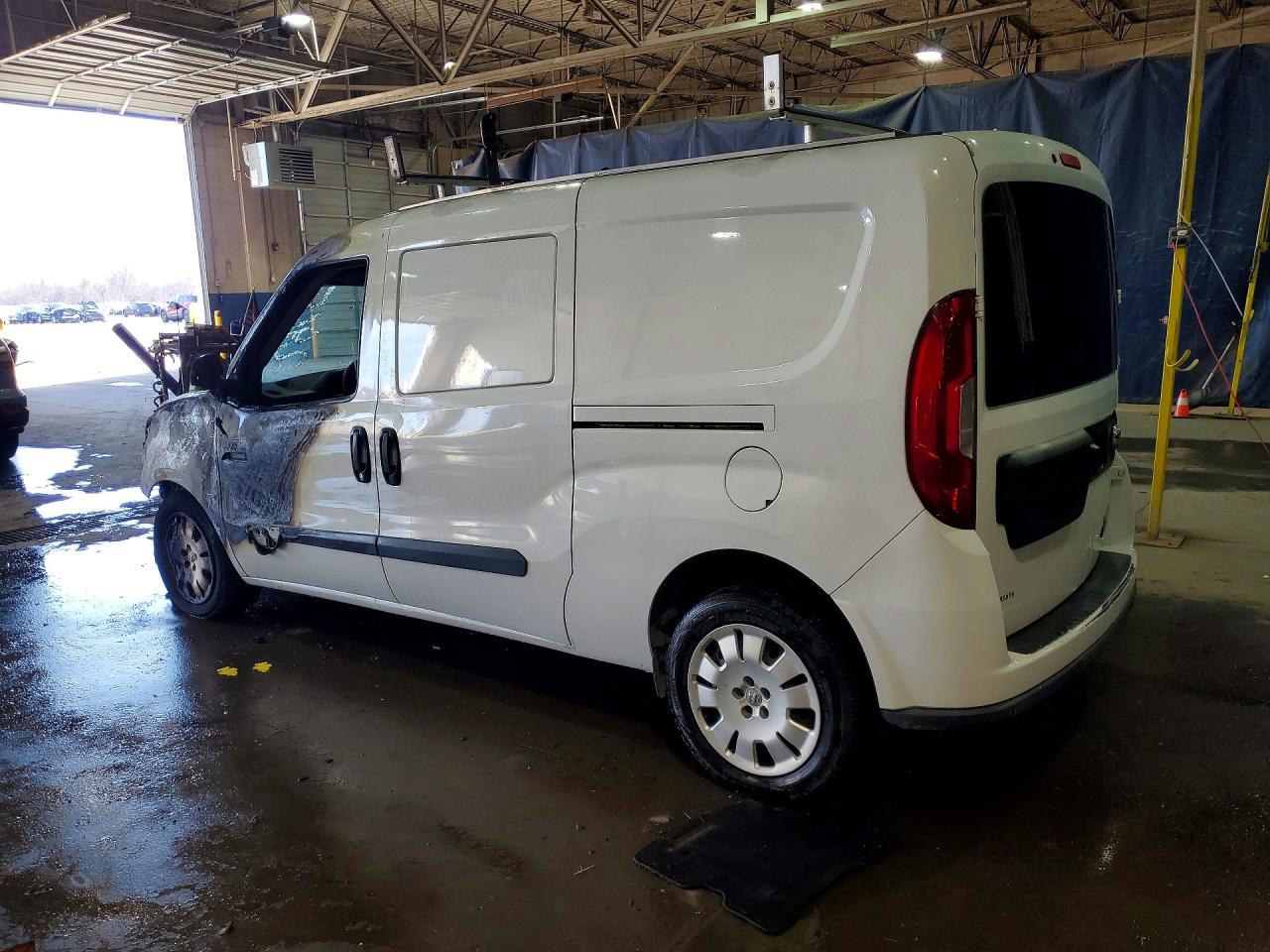 2015 Ram Promaster City Slt White vin: ZFBERFBTXF6192865