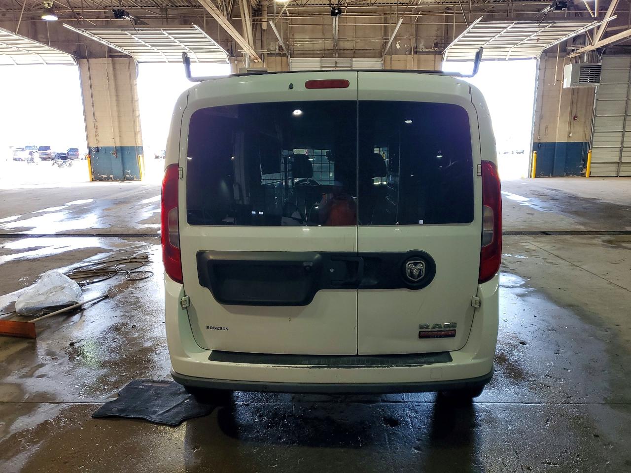 2015 Ram Promaster City Slt White vin: ZFBERFBTXF6192865