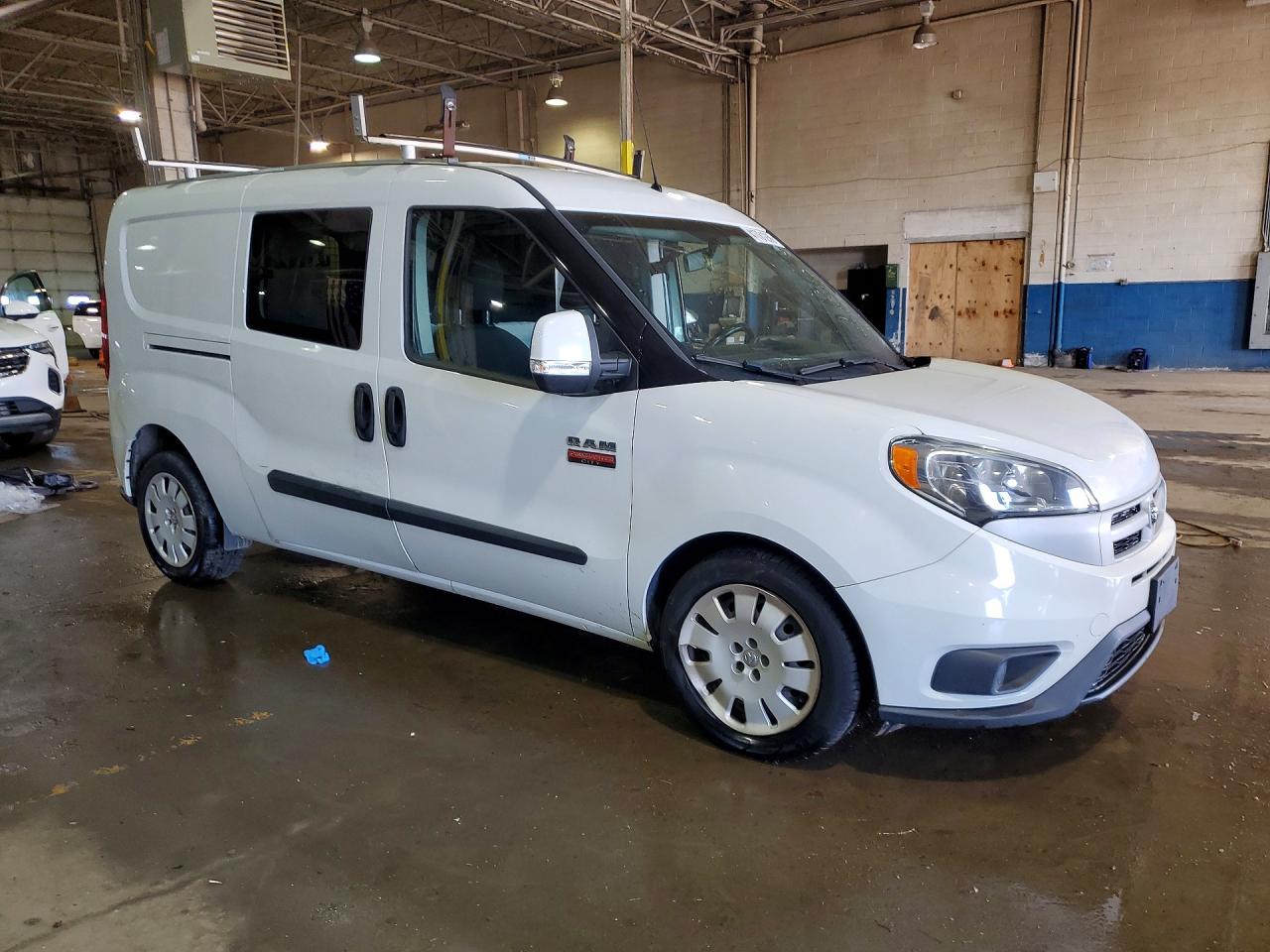 2015 Ram Promaster City Slt White vin: ZFBERFBTXF6192865