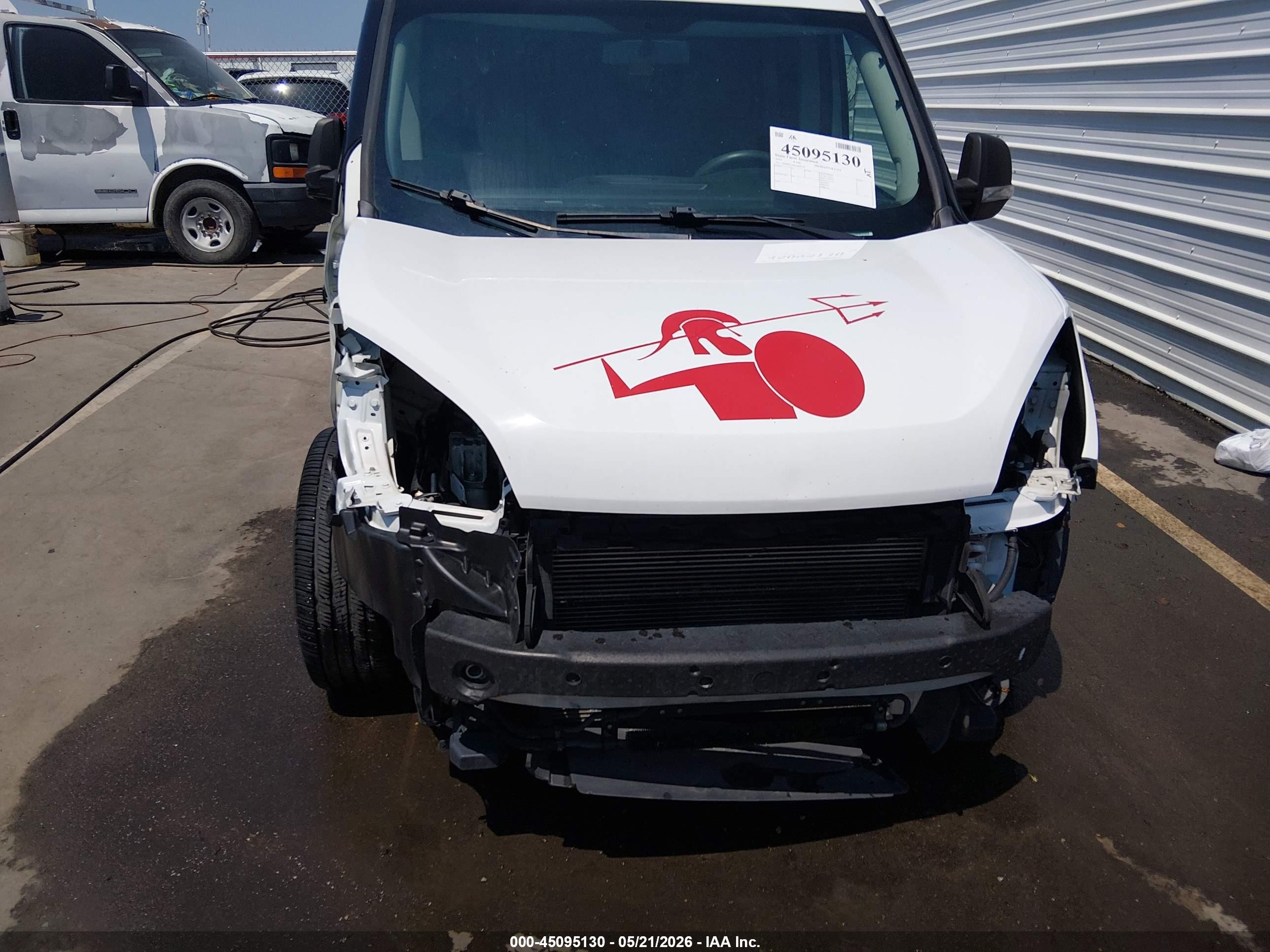 2019 Ram Promaster City Tradesman White vin: ZFBHRFAB0K6M07749