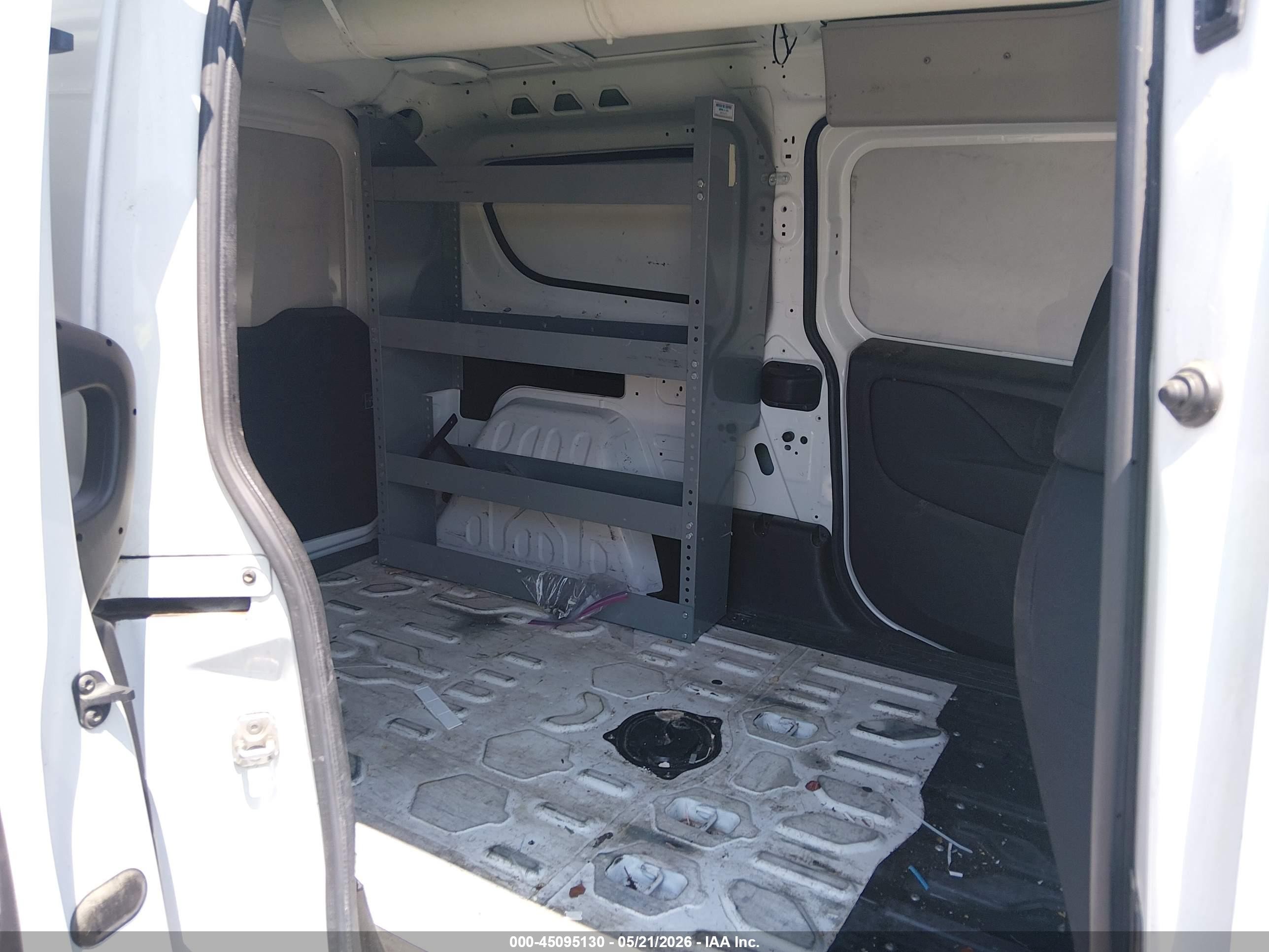 2019 Ram Promaster City Tradesman White vin: ZFBHRFAB0K6M07749