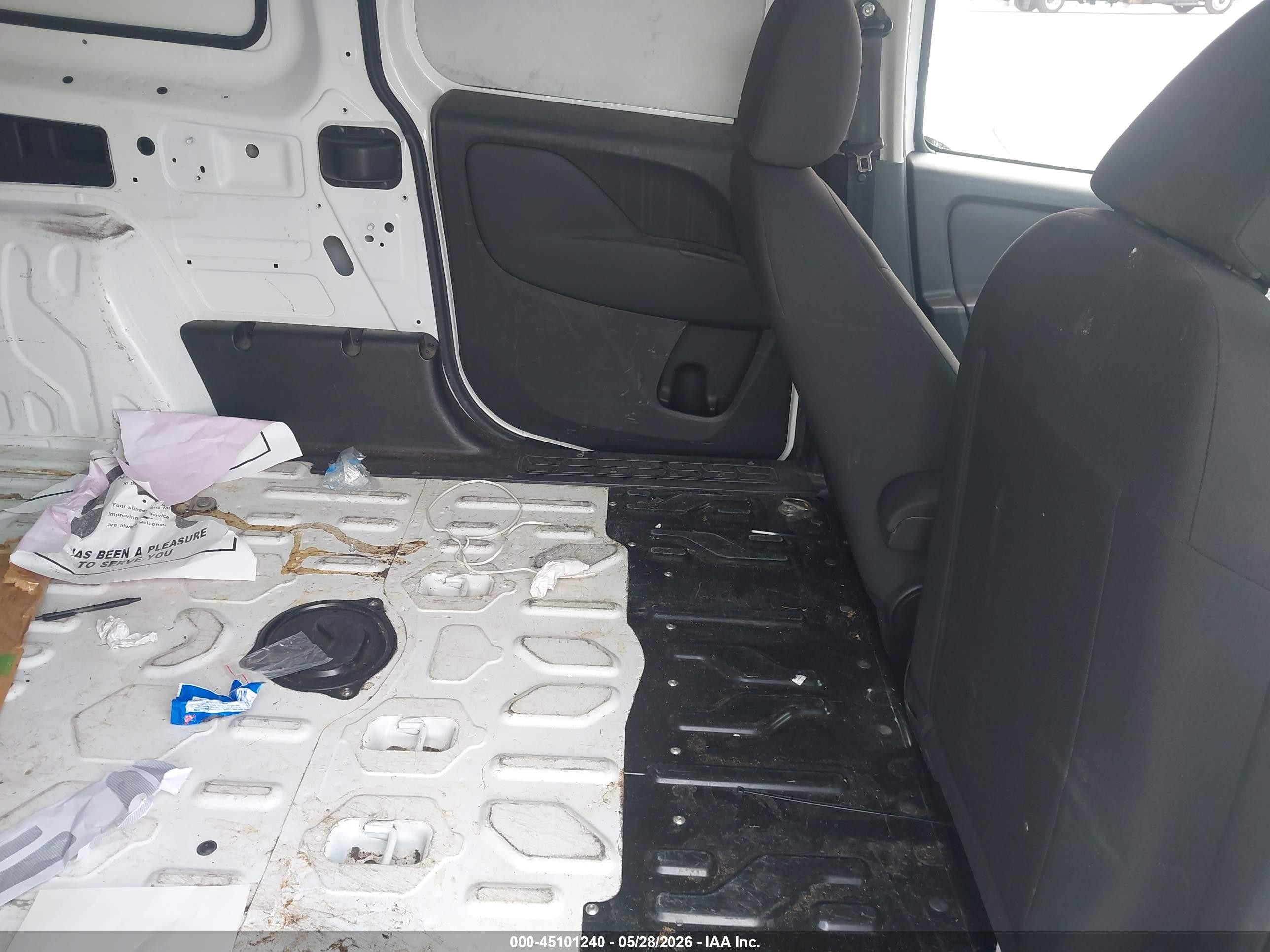 2019 Ram Promaster City Tradesman Белый vin: ZFBHRFAB3K6N47438