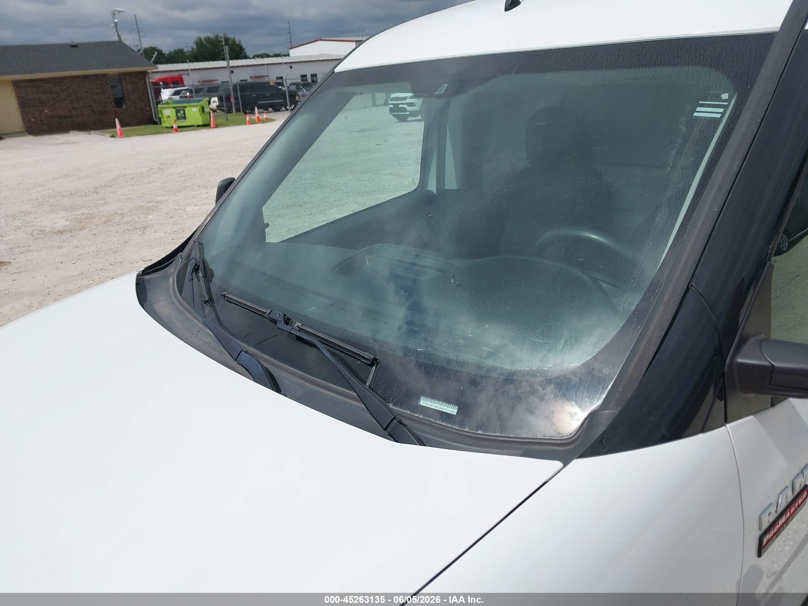 2022 Ram Promaster City Cargo Van White vin: ZFBHRFAB3N6Y21886