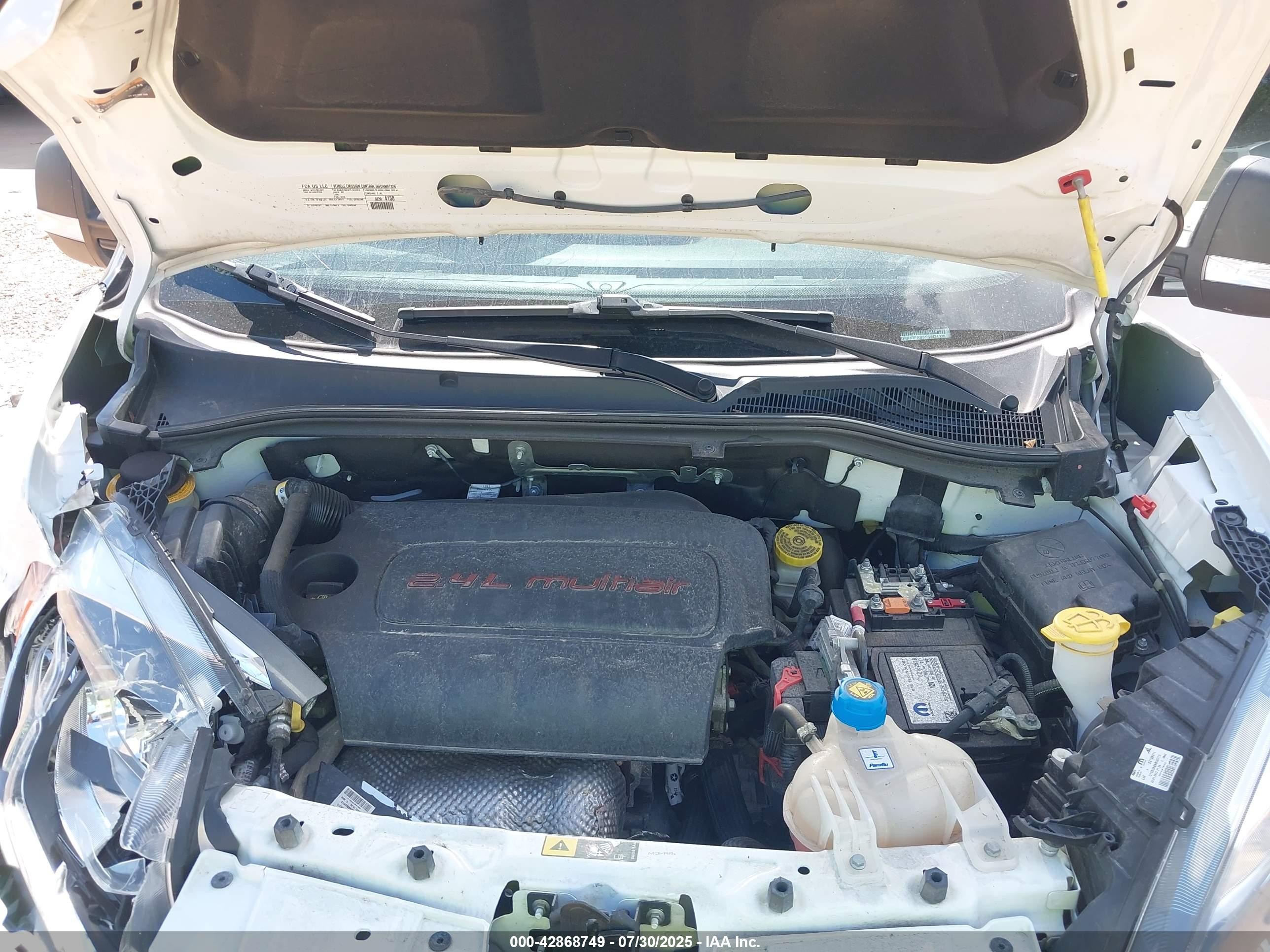 2022 Ram Promaster City Cargo Van White vin: ZFBHRFAB5N6W24928